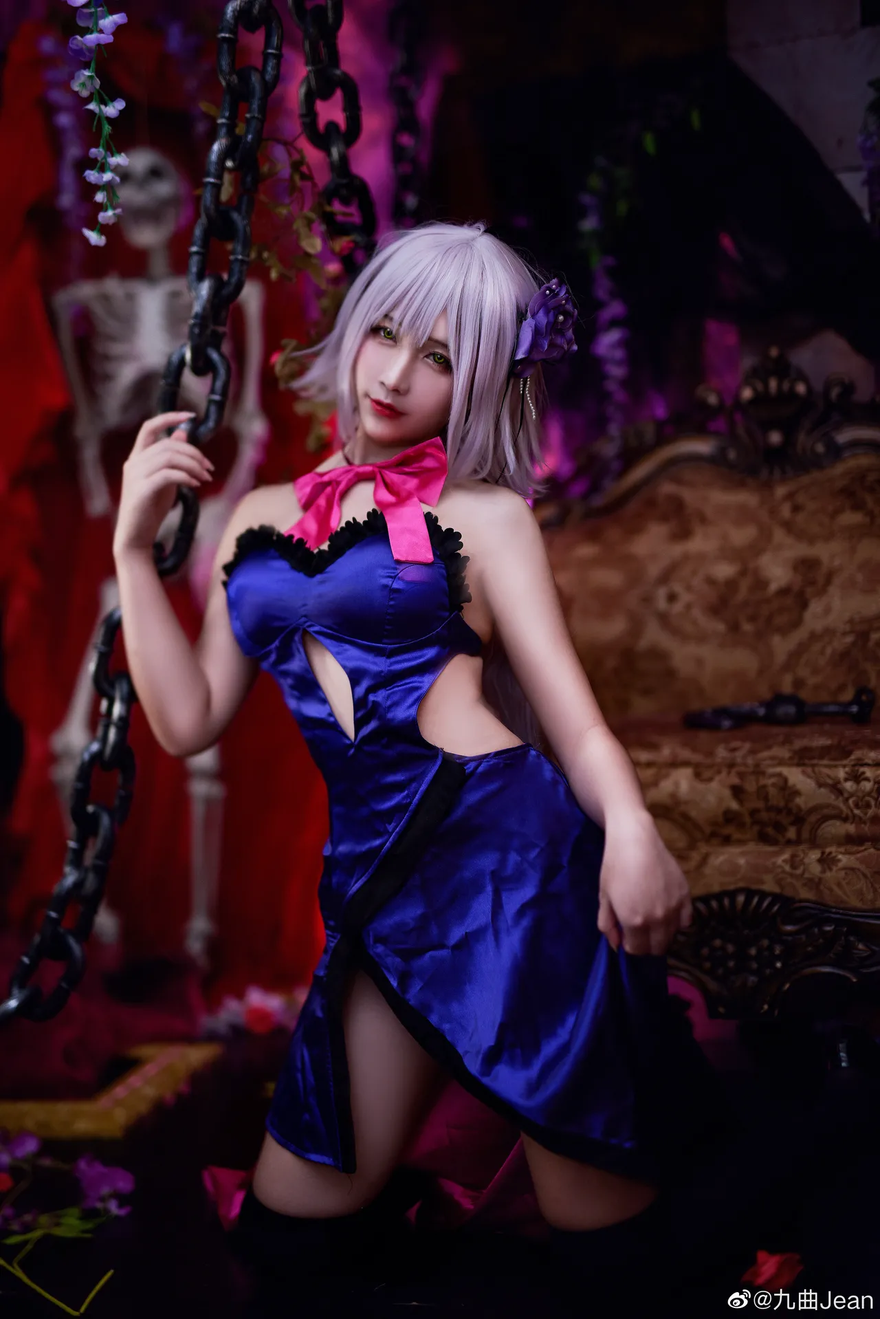 九曲Jean FGO (玉荟前 葛饰北斋 杨贵妃 虞美人 伽摩 玛修 斯卡哈 伊斯塔凛 尼禄 贞德 白枪呆)-erohere120.webp
