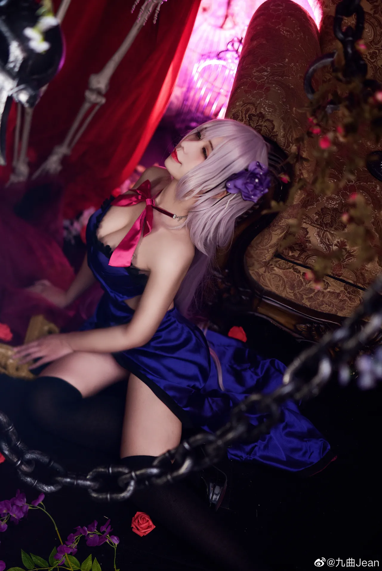 九曲Jean FGO (玉荟前 葛饰北斋 杨贵妃 虞美人 伽摩 玛修 斯卡哈 伊斯塔凛 尼禄 贞德 白枪呆)-erohere124.webp
