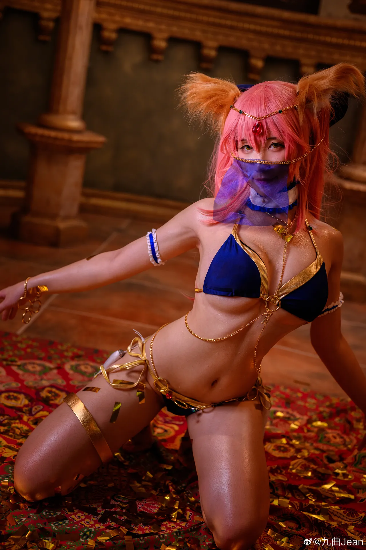 九曲Jean FGO (玉荟前 葛饰北斋 杨贵妃 虞美人 伽摩 玛修 斯卡哈 伊斯塔凛 尼禄 贞德 白枪呆)-erohere16.webp