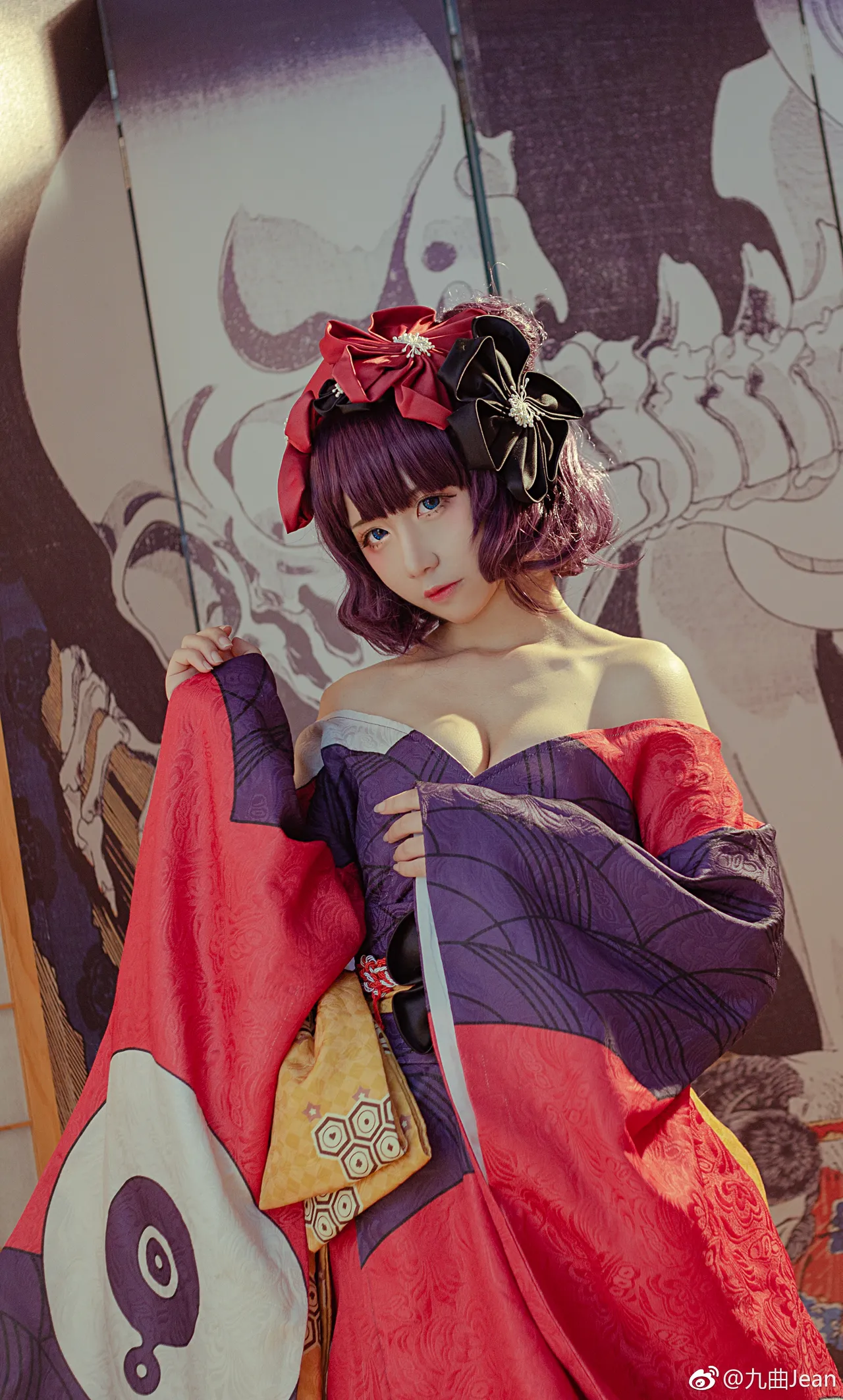 九曲Jean FGO (玉荟前 葛饰北斋 杨贵妃 虞美人 伽摩 玛修 斯卡哈 伊斯塔凛 尼禄 贞德 白枪呆)-erohere27.webp