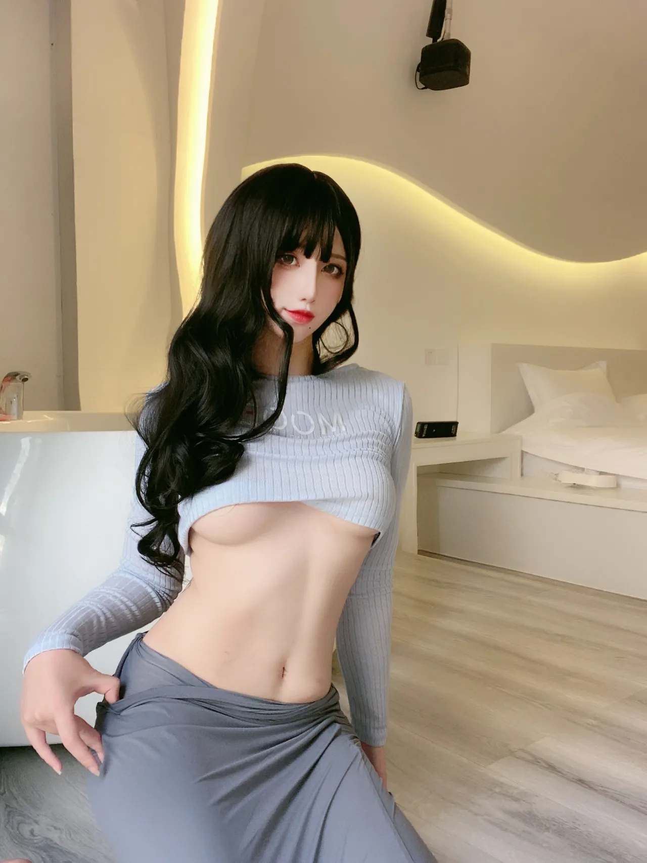 九曲jean - 吉他妹妹包臀裙-erohere45.webp