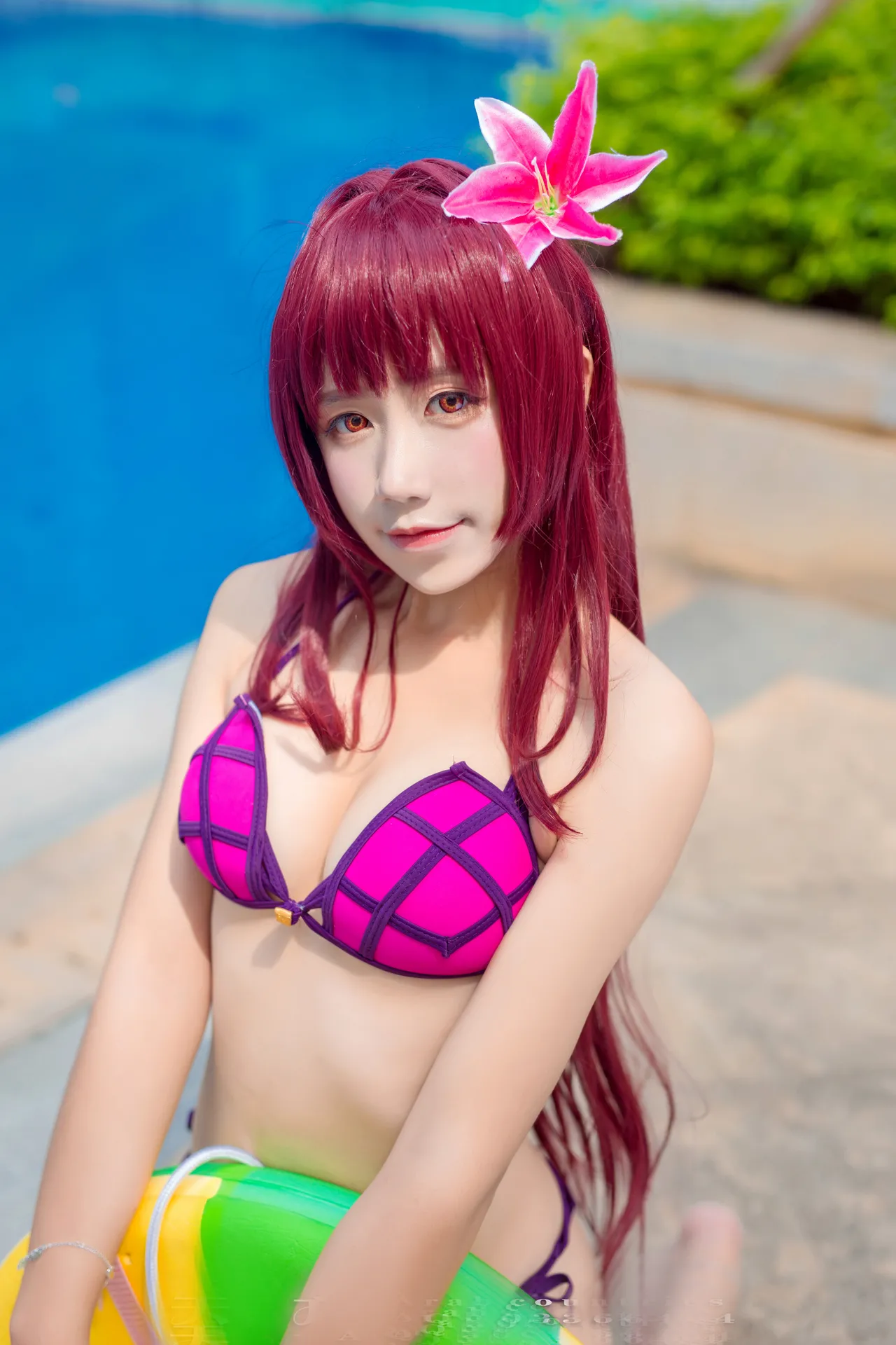 九曲jean - Scathach Bikini-erohere3.webp