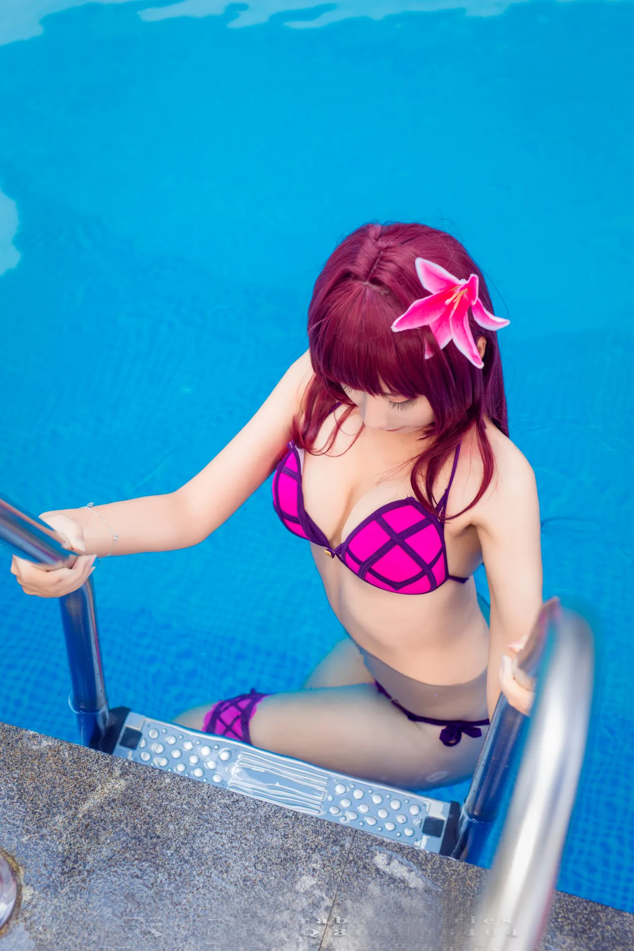 九曲jean - Scathach Bikini-erohere9.webp