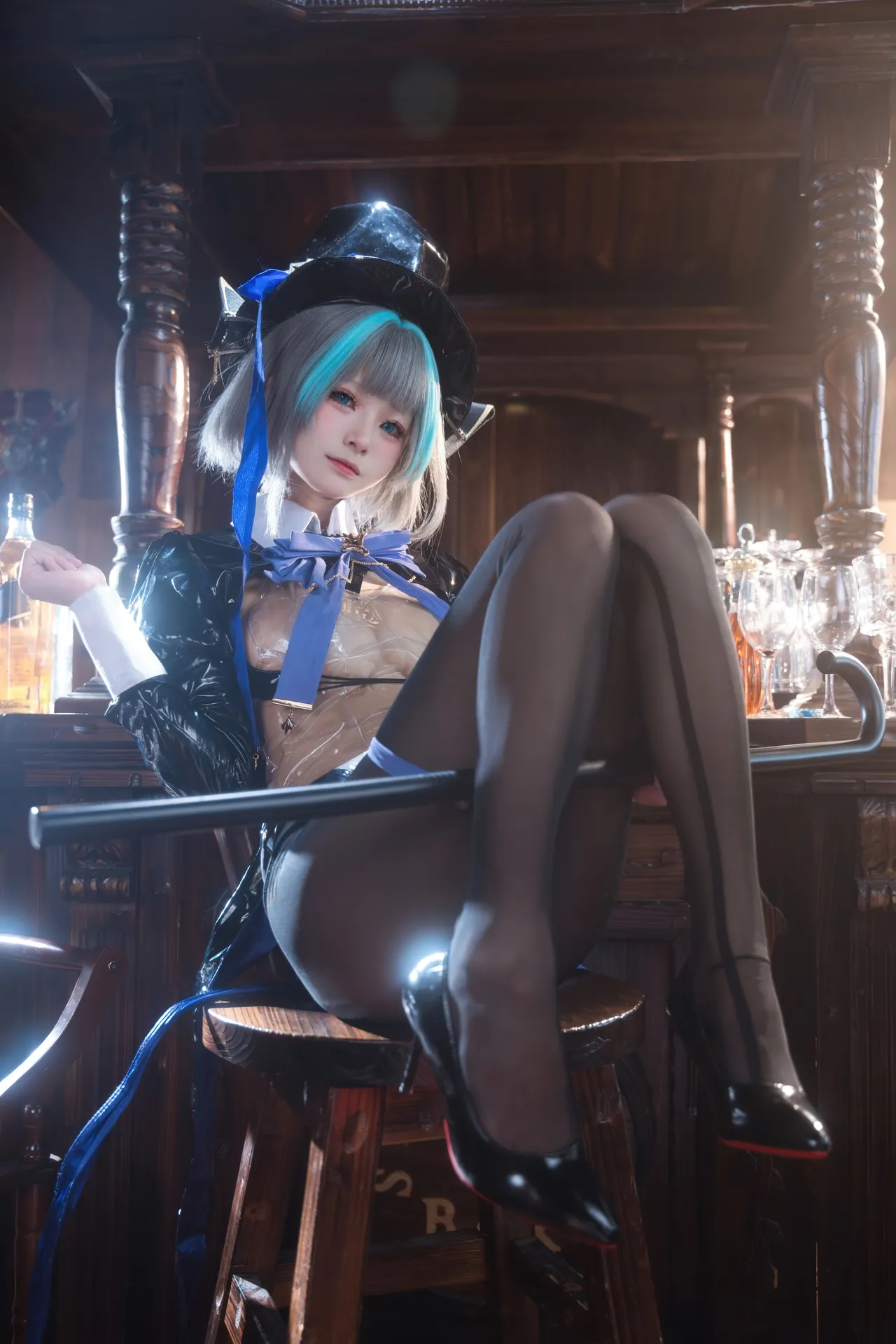 九柒喵 碧蓝航线 柴郡兔女郎-erohere11.webp