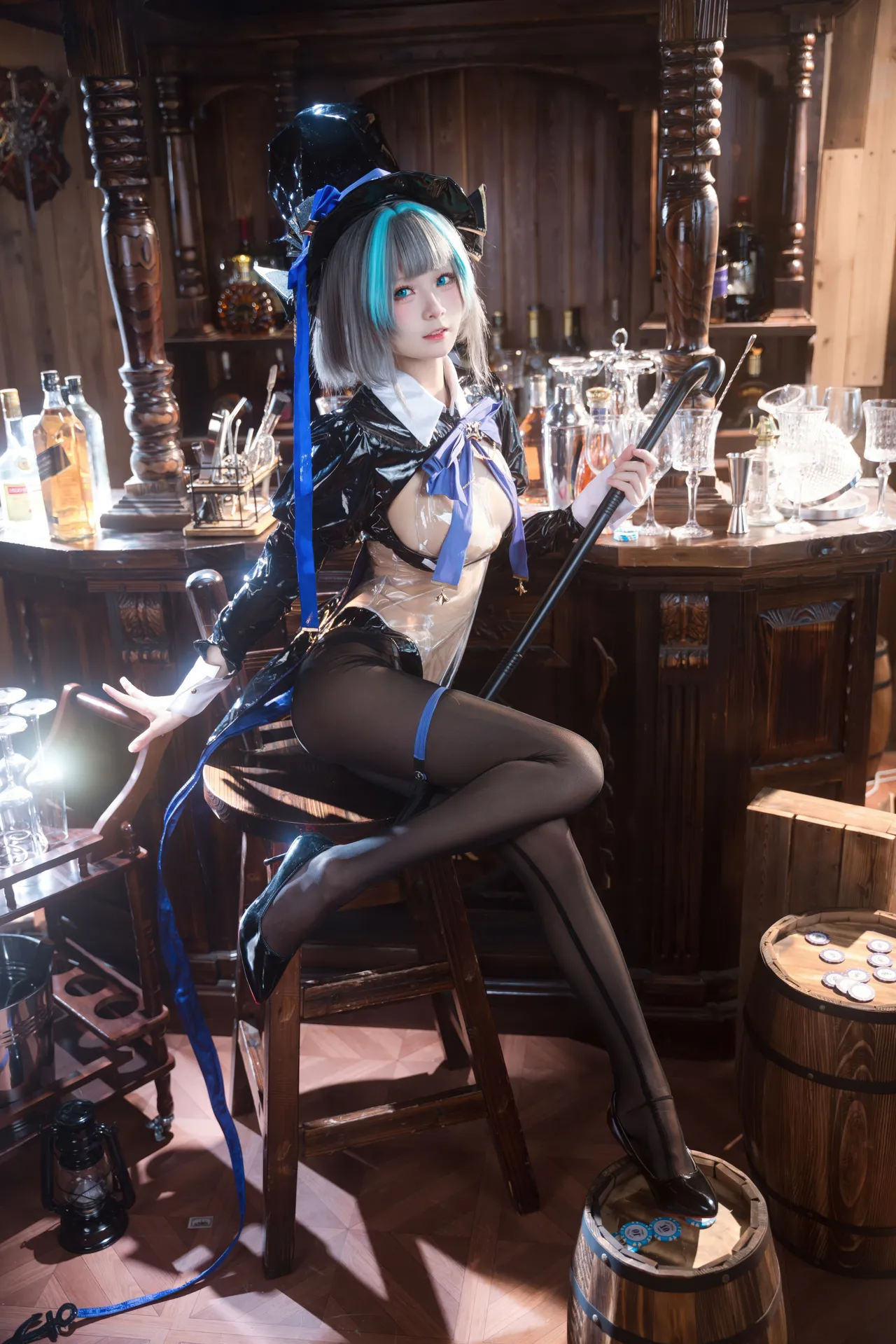 九柒喵 碧蓝航线 柴郡兔女郎-erohere14.webp