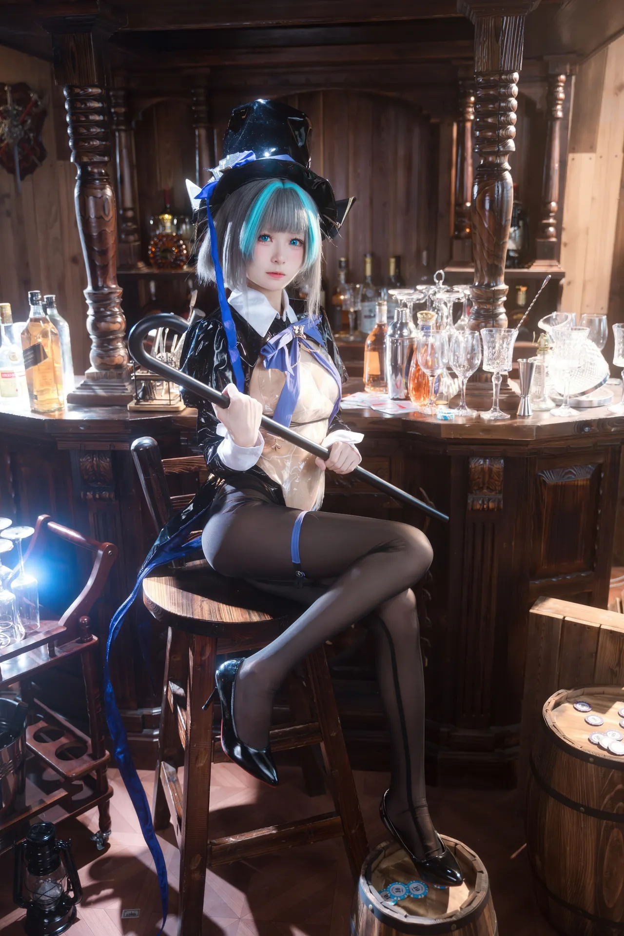 九柒喵 碧蓝航线 柴郡兔女郎-erohere15.webp