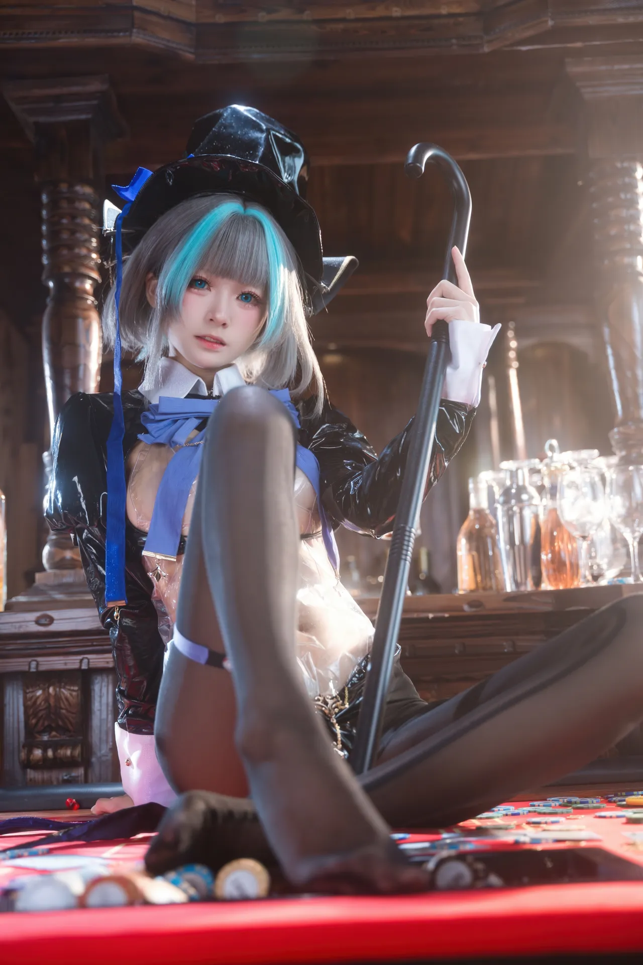 九柒喵 碧蓝航线 柴郡兔女郎-erohere22.webp