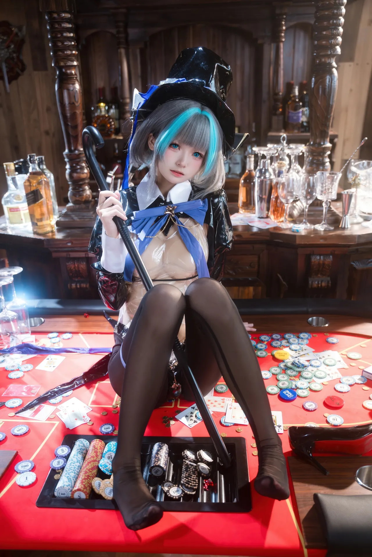 九柒喵 碧蓝航线 柴郡兔女郎-erohere24.webp