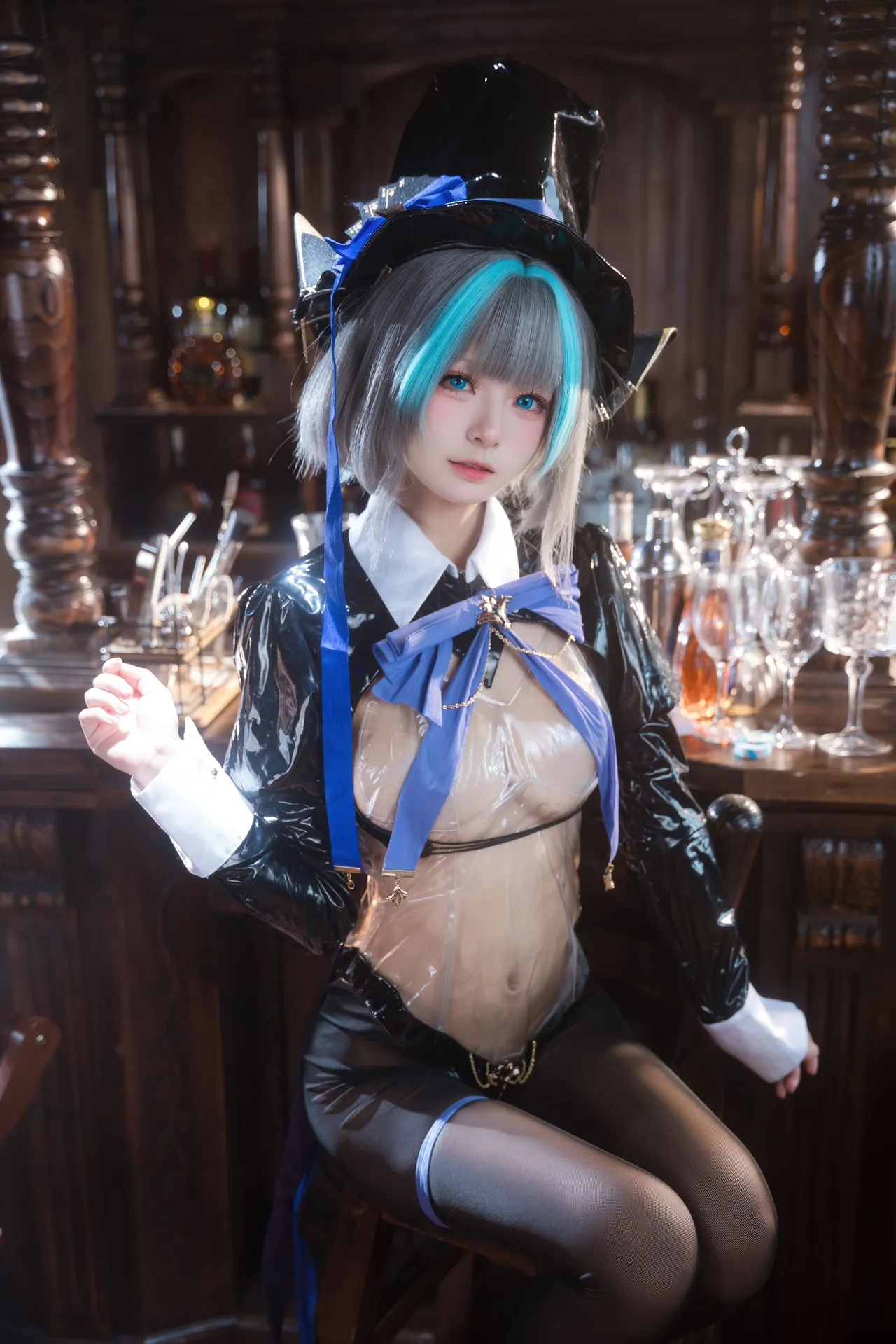 九柒喵 碧蓝航线 柴郡兔女郎-erohere29.webp