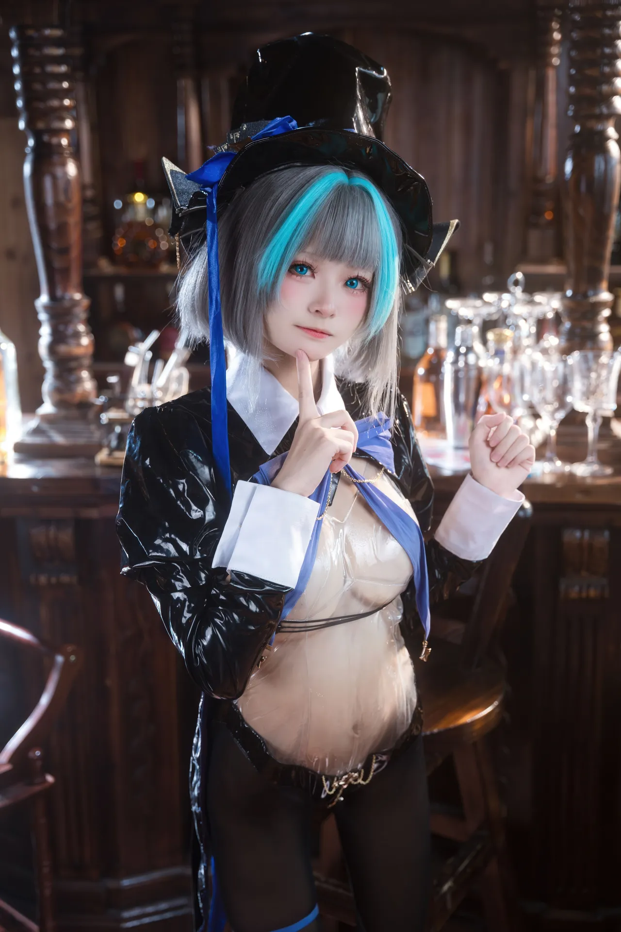 九柒喵 碧蓝航线 柴郡兔女郎-erohere31.webp