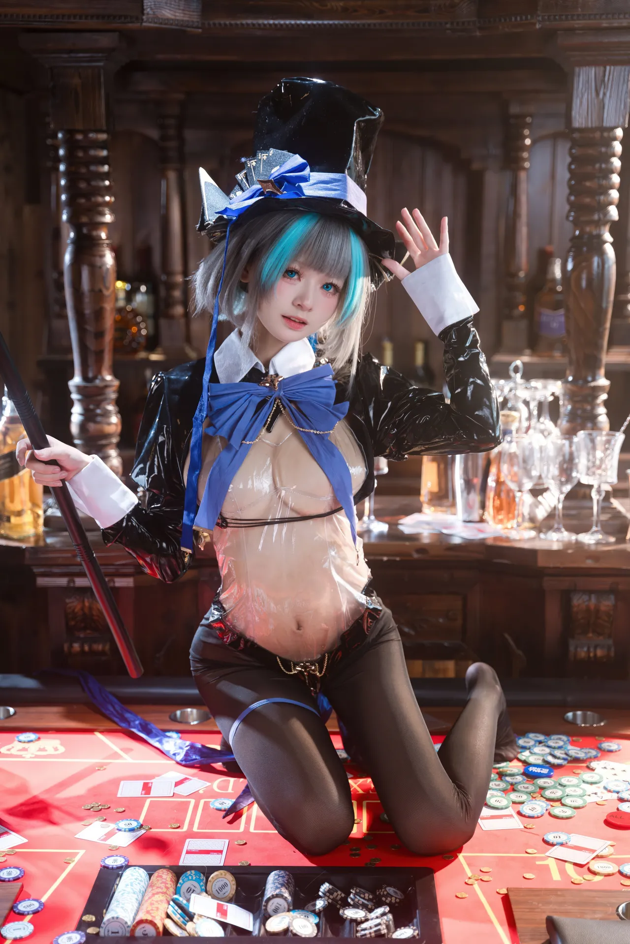 九柒喵 碧蓝航线 柴郡兔女郎-erohere44.webp