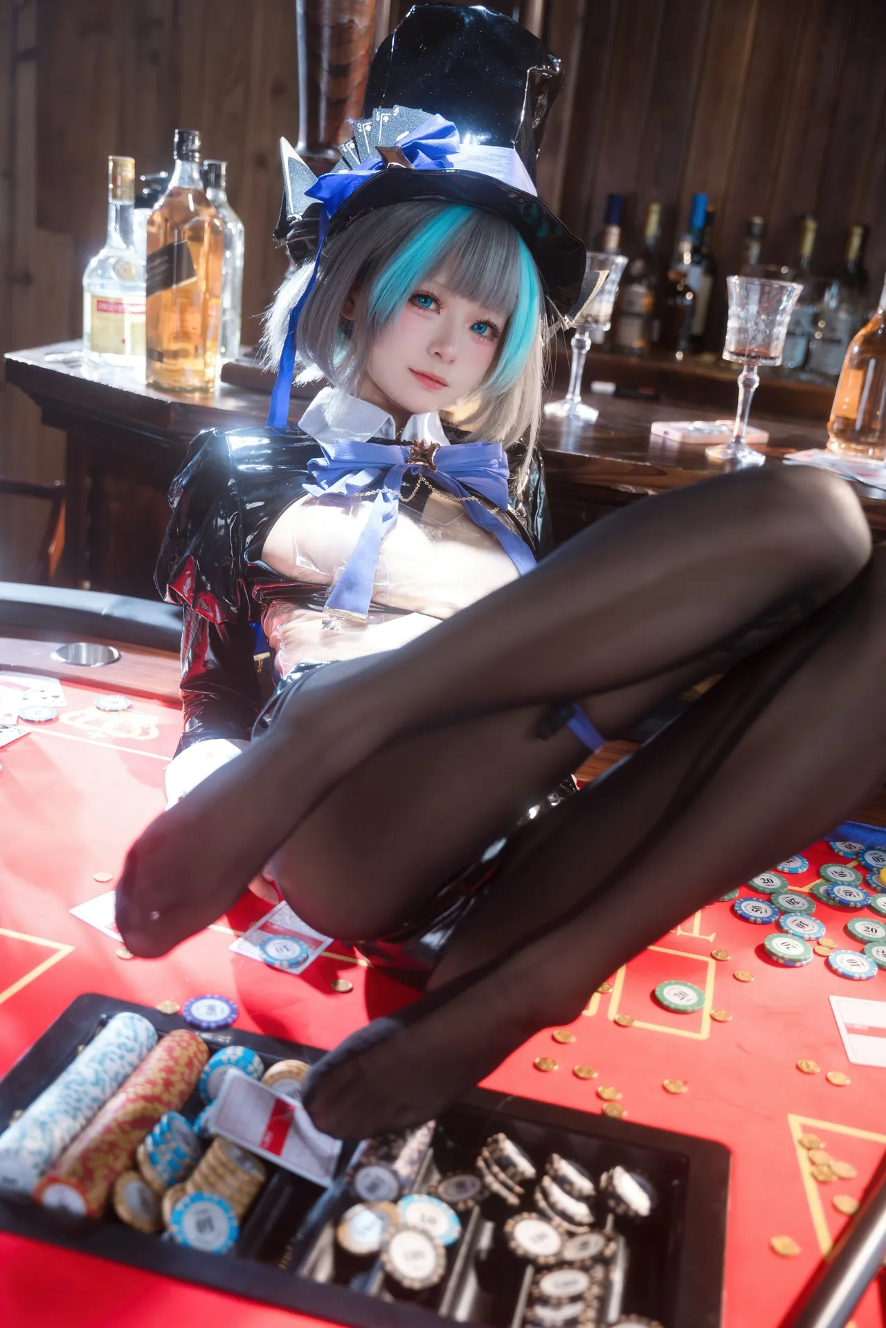 九柒喵 碧蓝航线 柴郡兔女郎-erohere47.webp