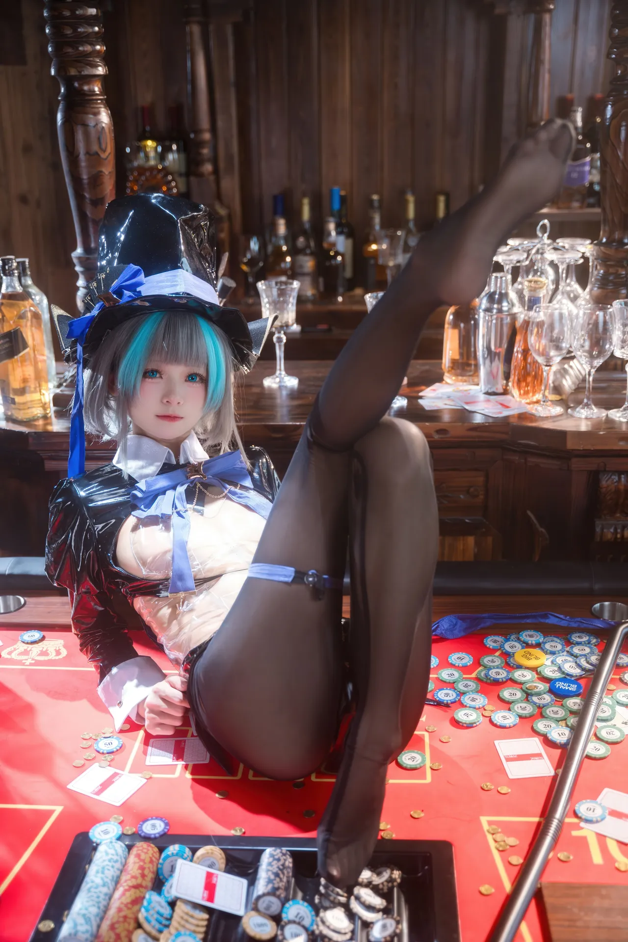 九柒喵 碧蓝航线 柴郡兔女郎-erohere50.webp