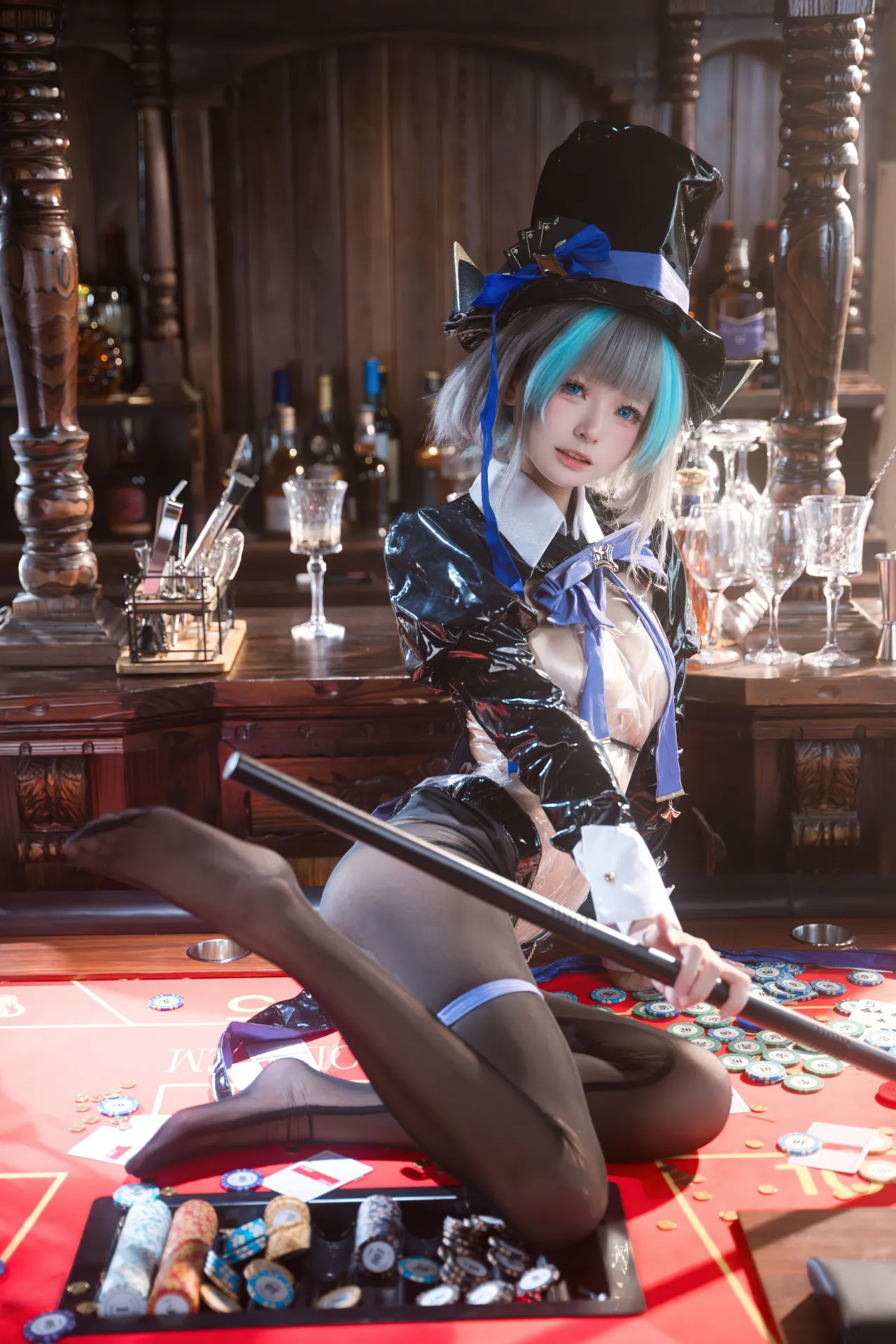 九柒喵 碧蓝航线 柴郡兔女郎-erohere51.webp
