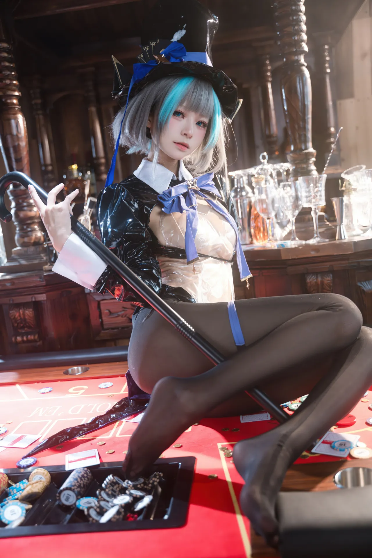 九柒喵 碧蓝航线 柴郡兔女郎-erohere53.webp