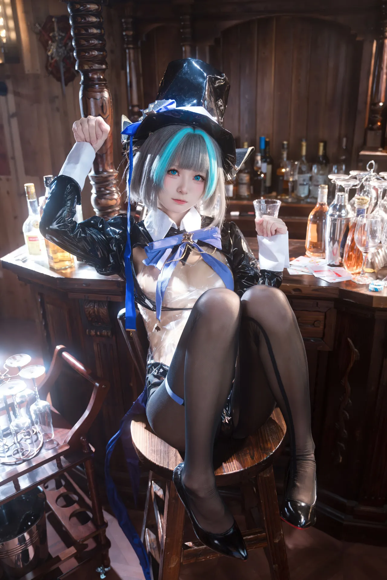 九柒喵 碧蓝航线 柴郡兔女郎-erohere8.webp