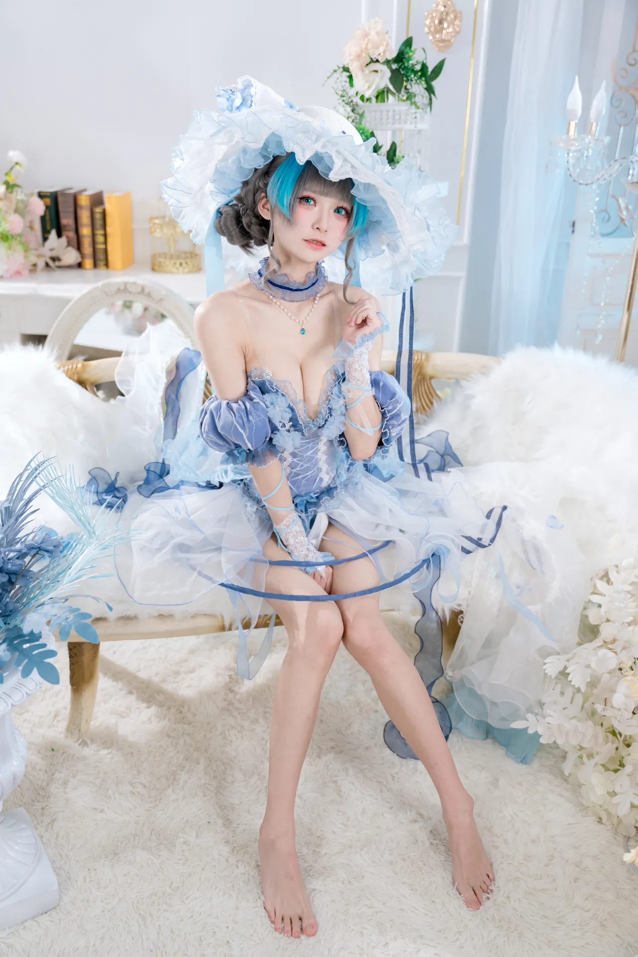 九柒喵 - 柴郡冰雪废稿32p
