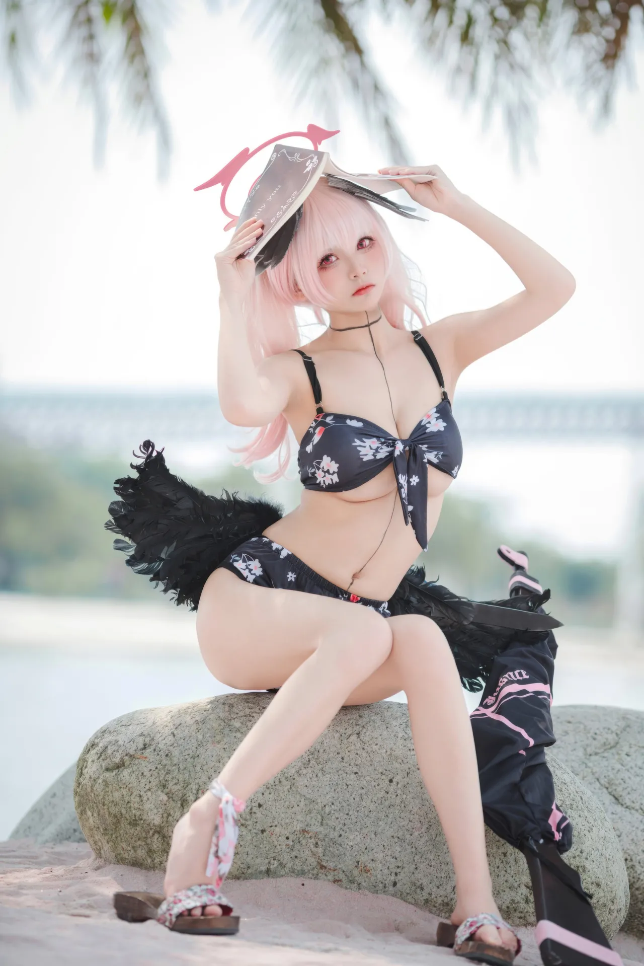 九柒喵 - 碧蓝档案 小春泳装 27P 133MB-erohere10.webp