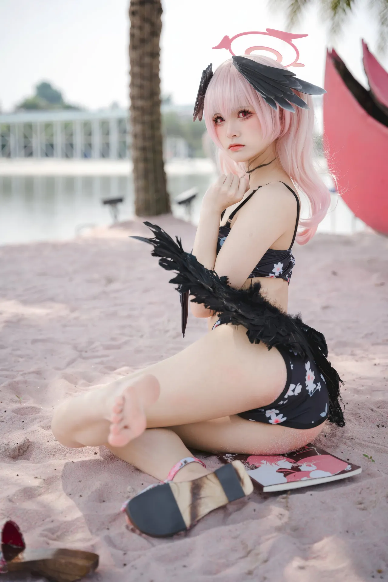 九柒喵 - 碧蓝档案 小春泳装 27P 133MB-erohere17.webp