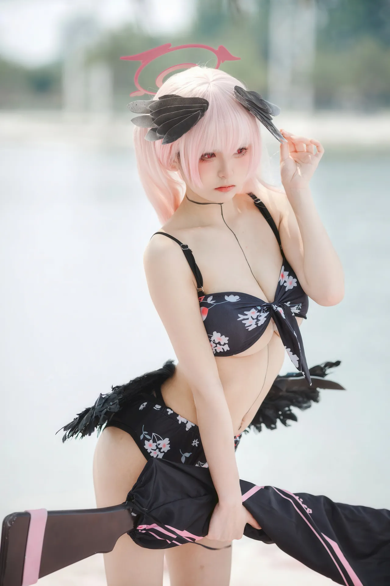 九柒喵 - 碧蓝档案 小春泳装 27P 133MB-erohere6.webp