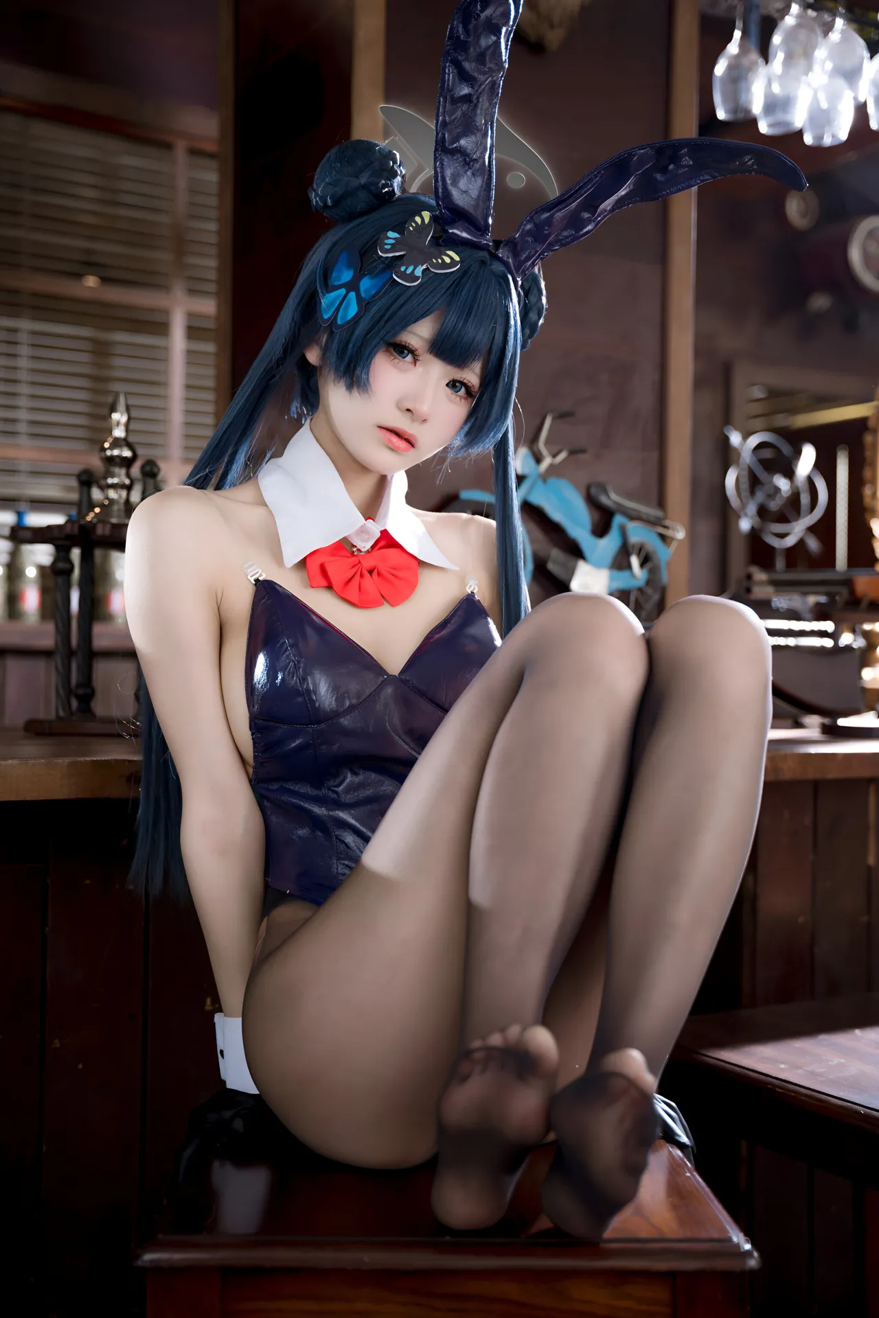 九柒喵 - 蔚蓝档案 龙华妃咲 兔女郎-erohere14.webp