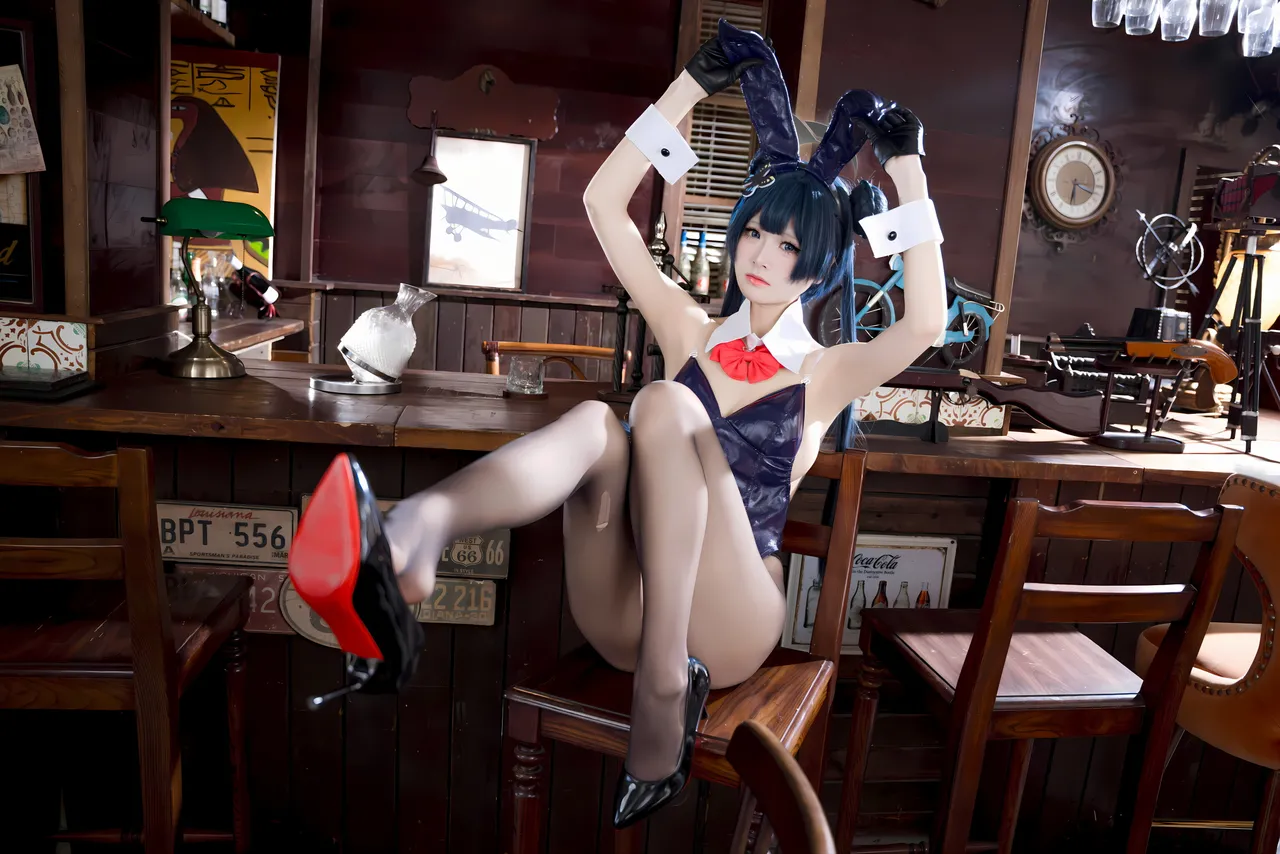 九柒喵 - 蔚蓝档案 龙华妃咲 兔女郎-erohere2.webp