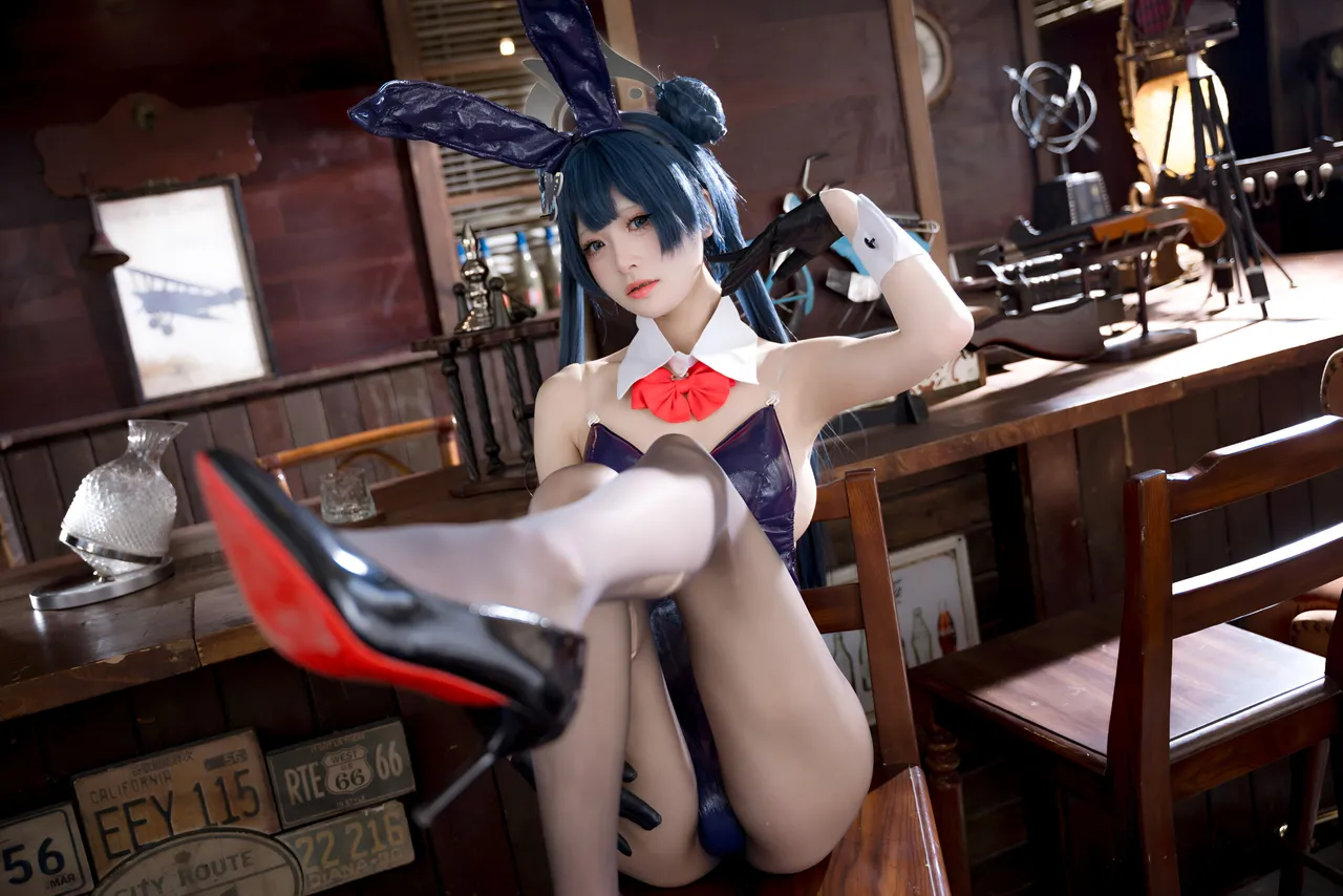 九柒喵 - 蔚蓝档案 龙华妃咲 兔女郎-erohere20.webp