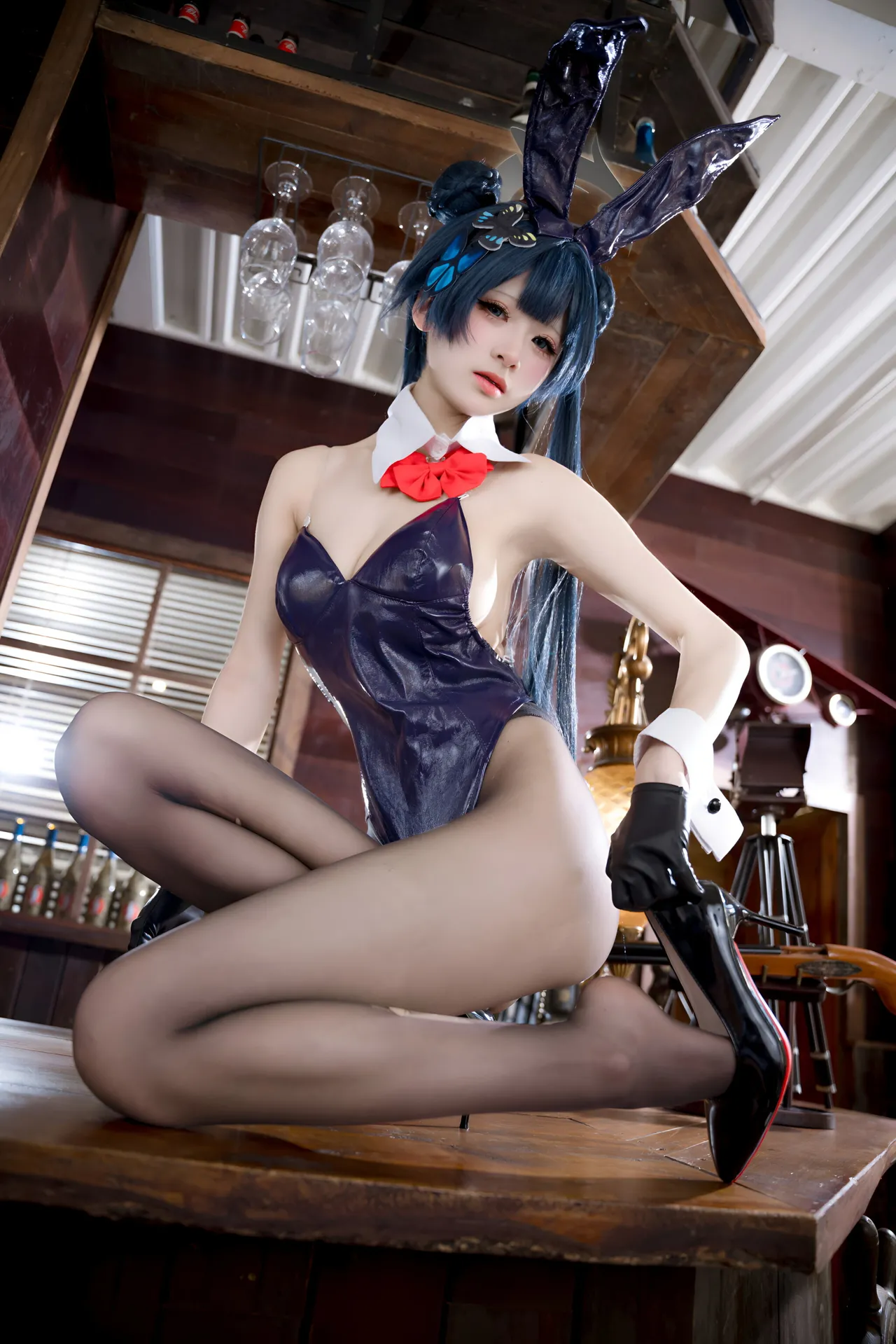 九柒喵 - 蔚蓝档案 龙华妃咲 兔女郎-erohere30.webp