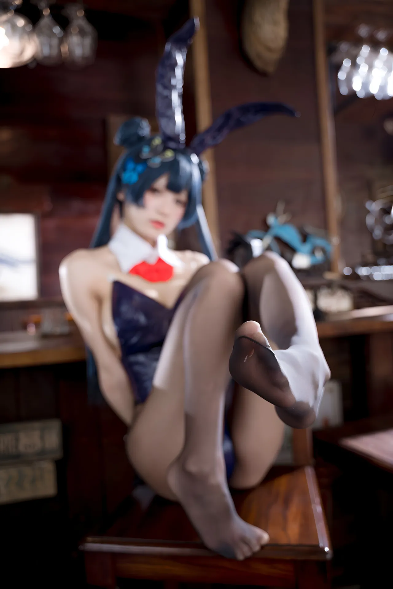 九柒喵 - 蔚蓝档案 龙华妃咲 兔女郎-erohere48.webp