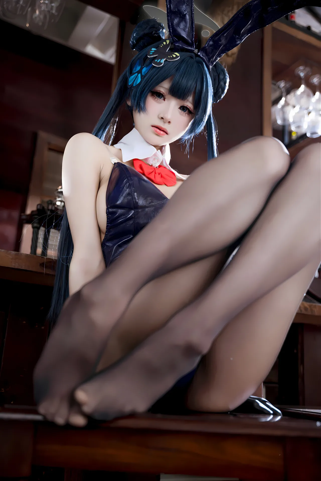 九柒喵 - 蔚蓝档案 龙华妃咲 兔女郎-erohere52.webp