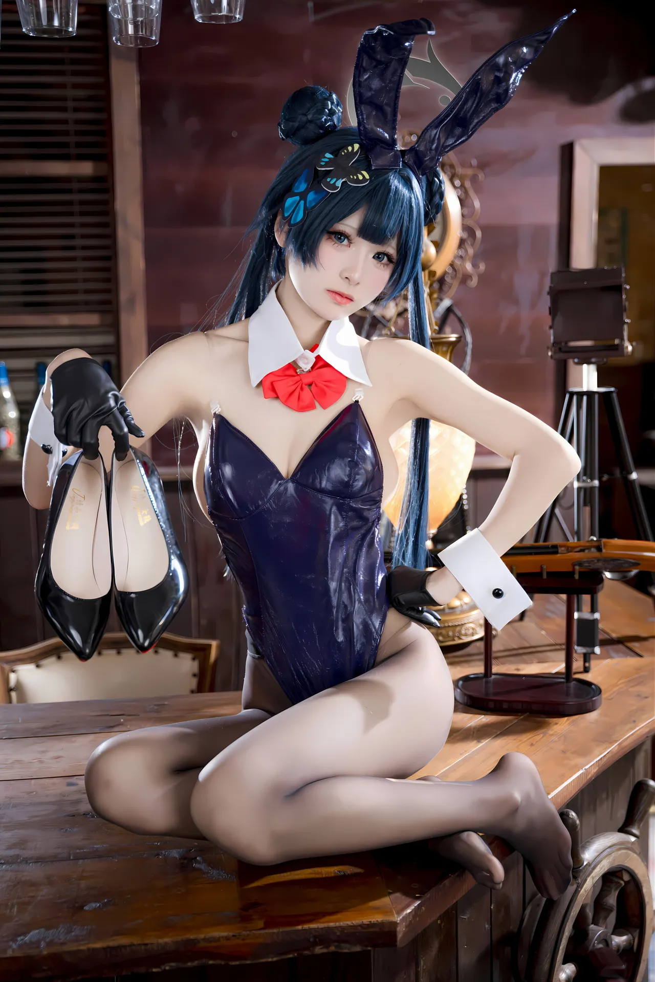 九柒喵 - 蔚蓝档案 龙华妃咲 兔女郎-erohere54.webp