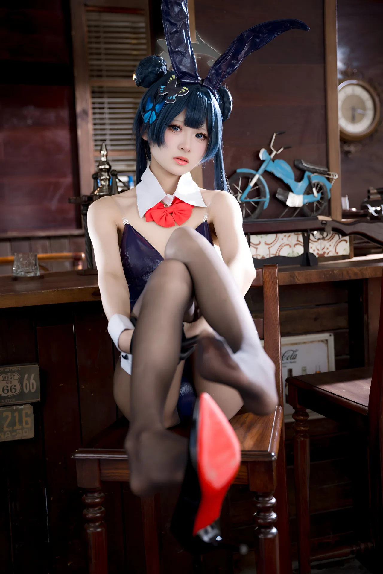 九柒喵 - 蔚蓝档案 龙华妃咲 兔女郎-erohere57.webp