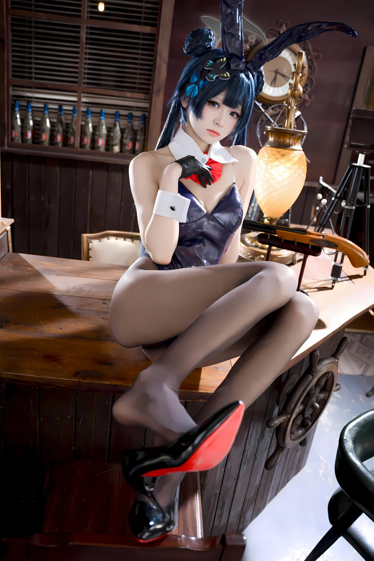 九柒喵 - 蔚蓝档案 龙华妃咲 兔女郎-erohere9.webp