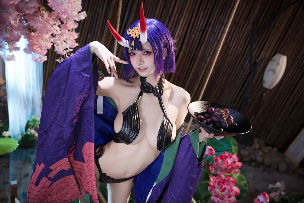 九柒喵 - FGO 酒吞满破 51P 363MB-erohere3.webp
