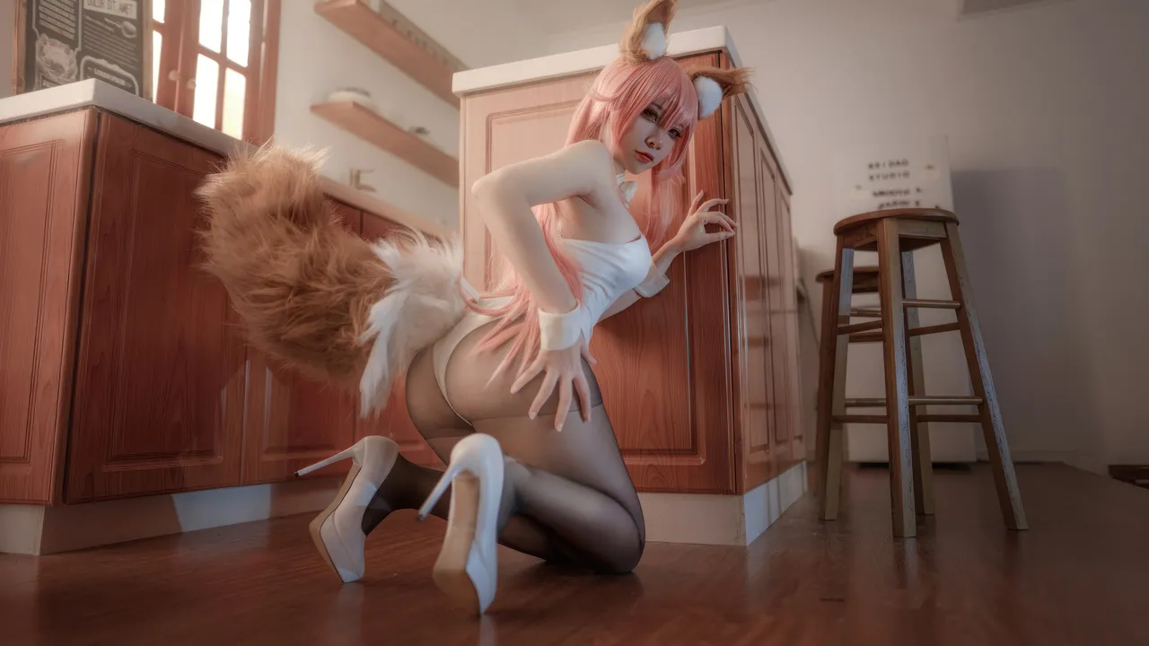 二佐Nisa - 玉藻前 兔女郎 (Fate)-erohere4.webp