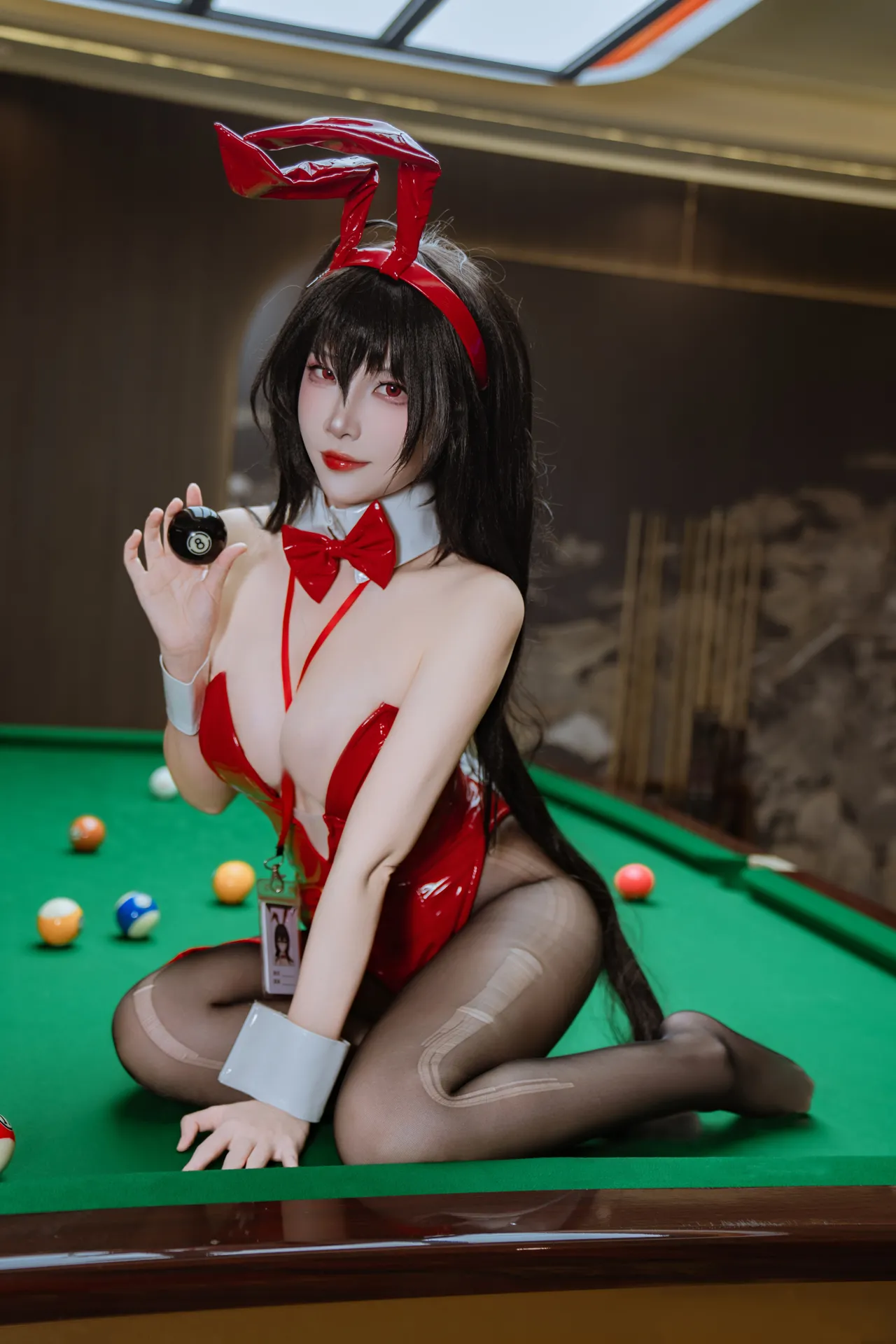 二佐Nisa - 碧蓝航线 大凤 桌球兔女郎-erohere10.webp