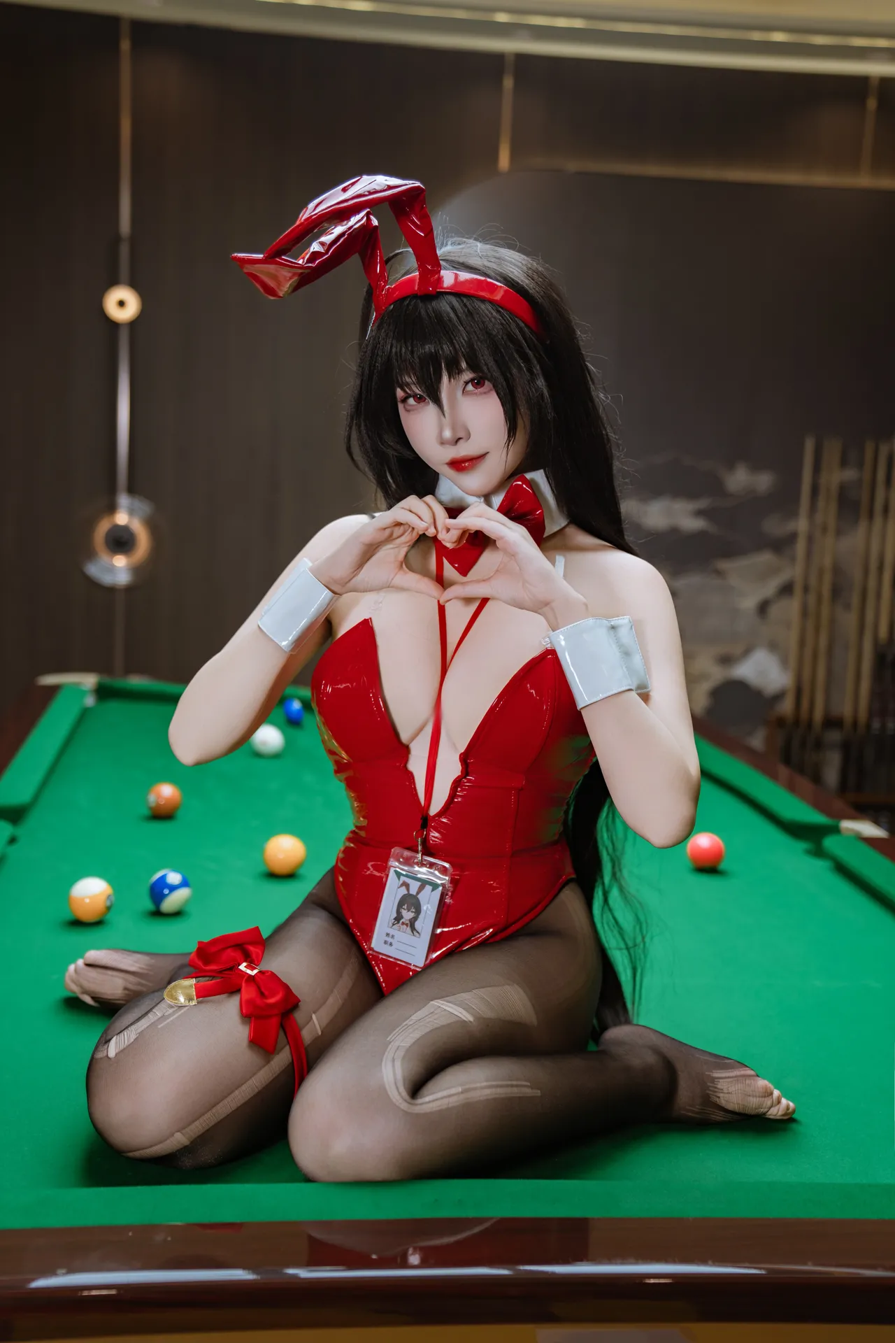 二佐Nisa - 碧蓝航线 大凤 桌球兔女郎-erohere11.webp