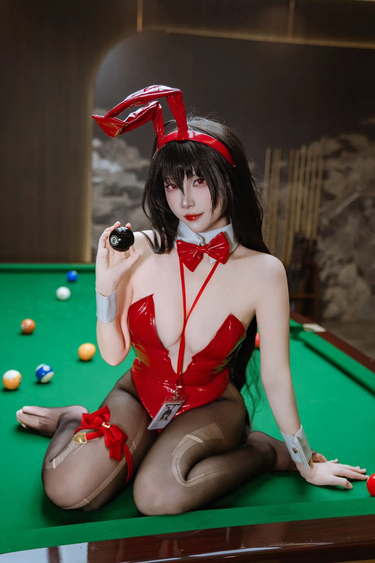 二佐Nisa - 碧蓝航线 大凤 桌球兔女郎-erohere12.webp