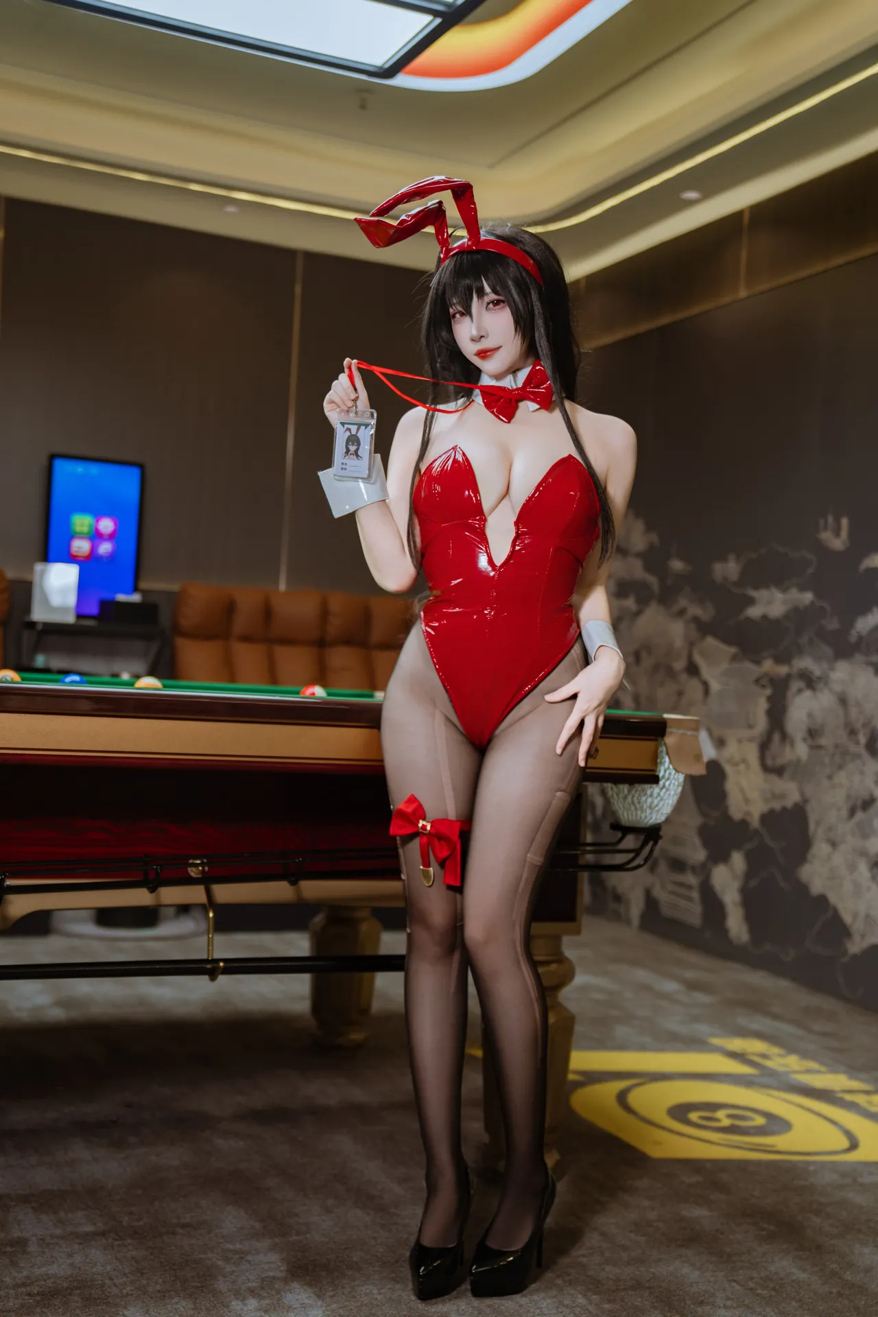 二佐Nisa - 碧蓝航线 大凤 桌球兔女郎-erohere19.webp