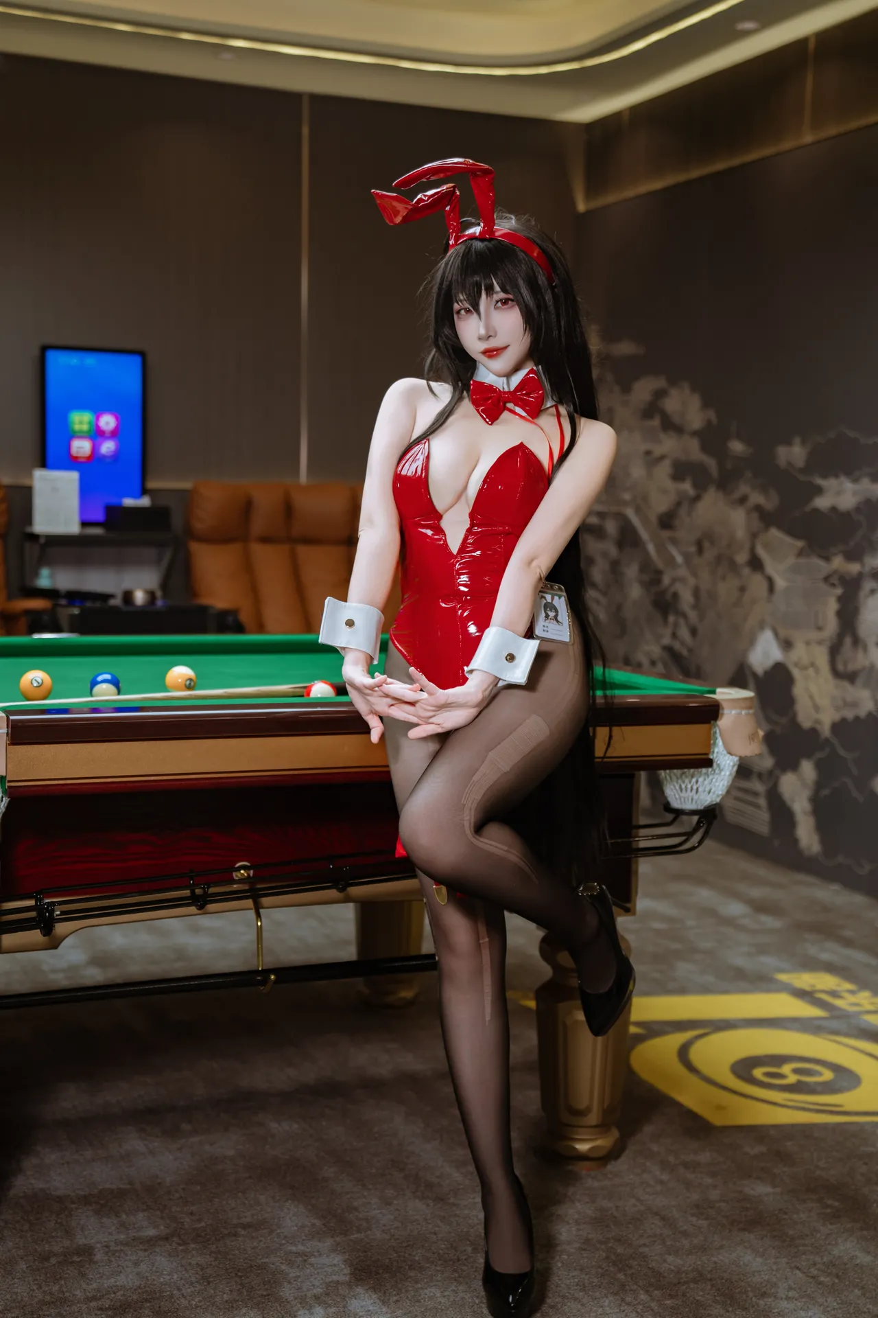 二佐Nisa - 碧蓝航线 大凤 桌球兔女郎-erohere21.webp