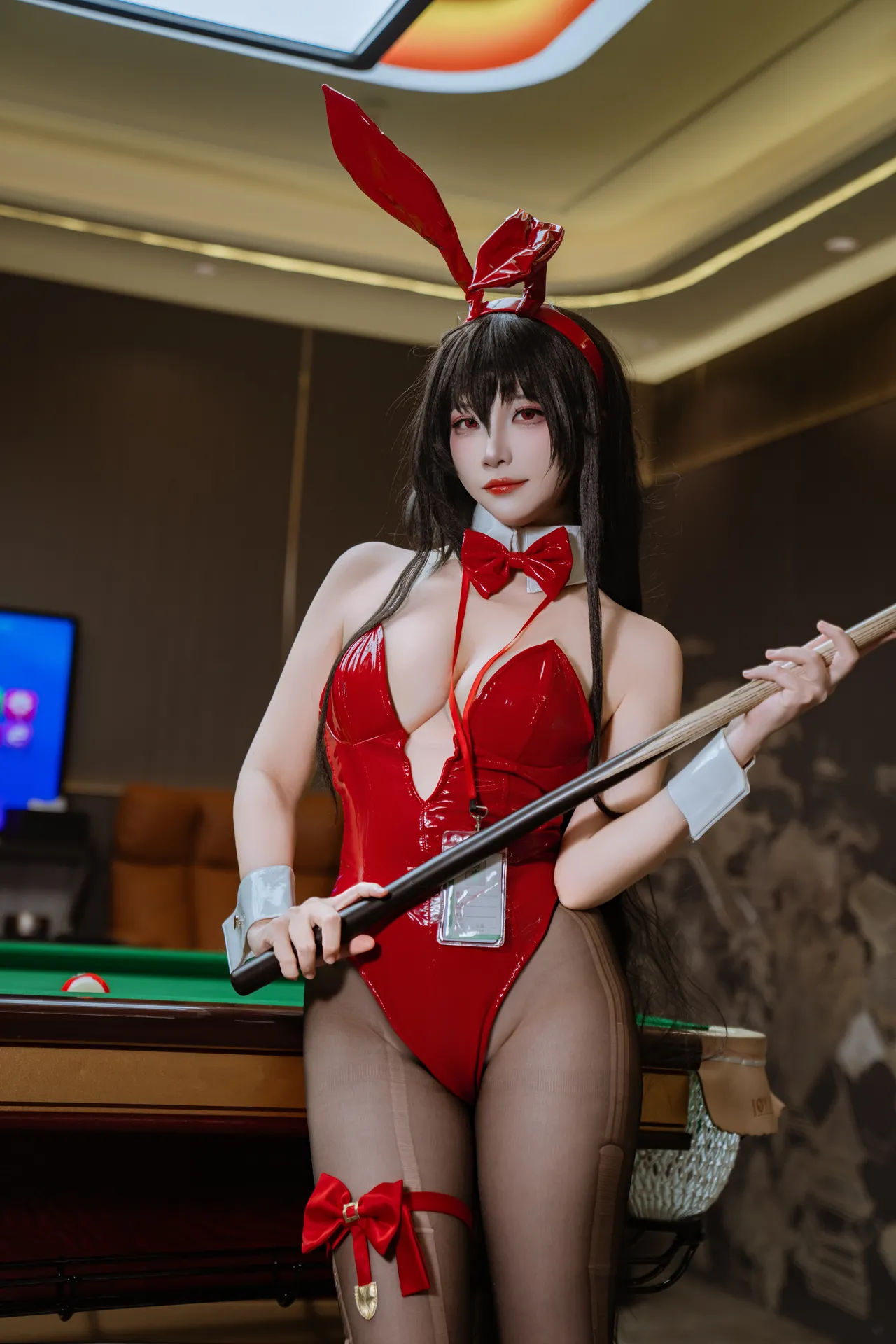 二佐Nisa - 碧蓝航线 大凤 桌球兔女郎-erohere24.webp