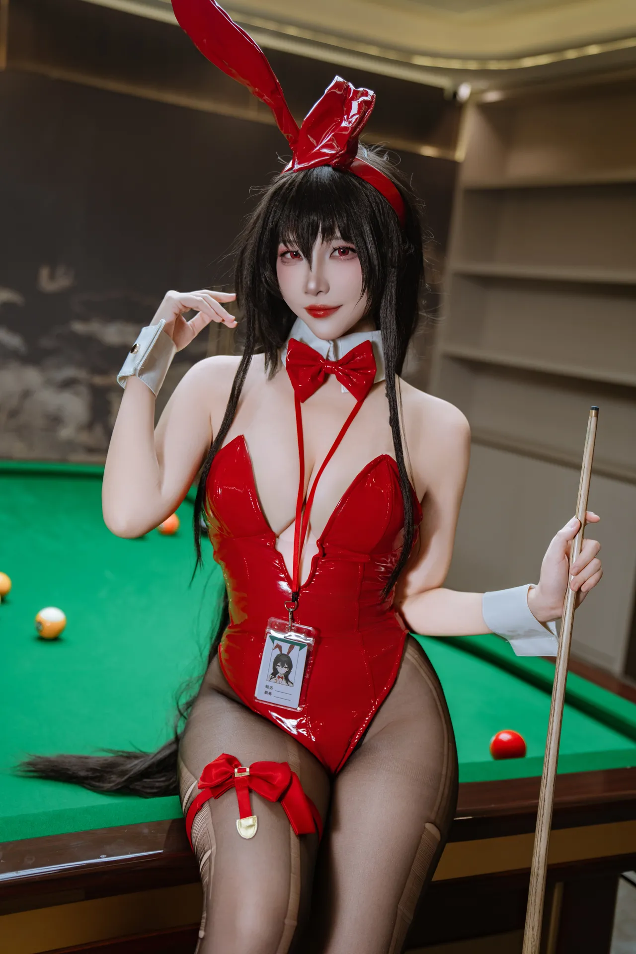 二佐Nisa - 碧蓝航线 大凤 桌球兔女郎-erohere25.webp