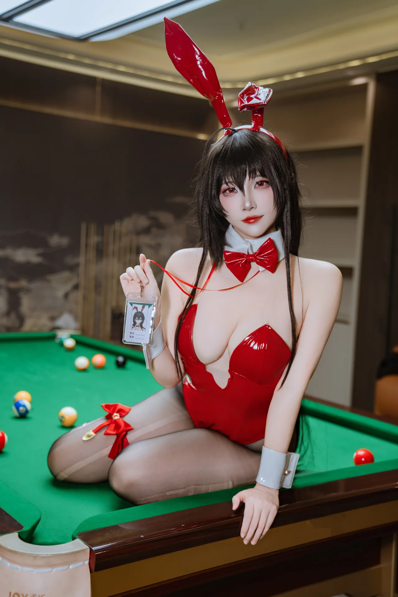 二佐Nisa - 碧蓝航线 大凤 桌球兔女郎-erohere29.webp