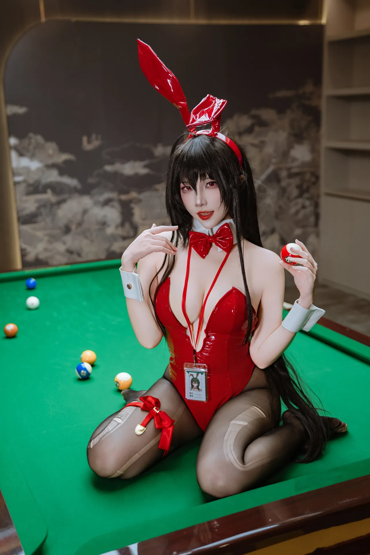 二佐Nisa - 碧蓝航线 大凤 桌球兔女郎-erohere30.webp