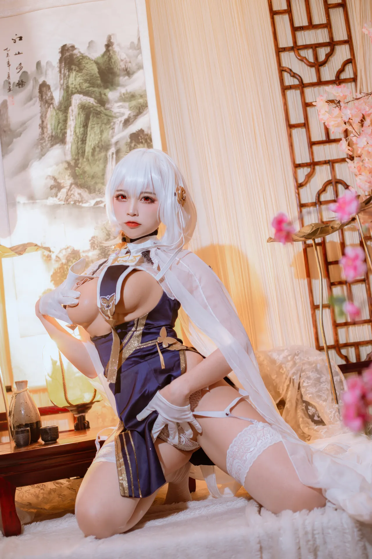 二佐Nisa - 碧蓝航线 天狼星 旗袍-erohere22.webp