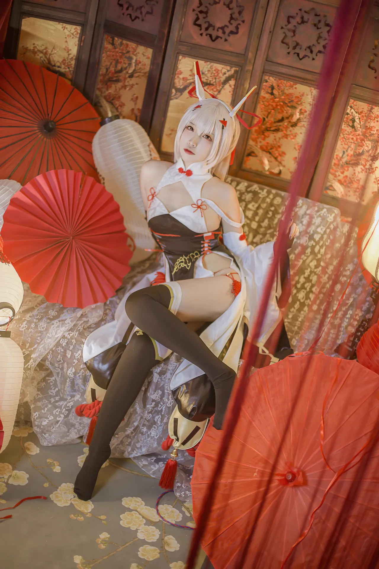 二佐Nisa - 碧蓝航线 绫波 新春旗袍-erohere9.webp