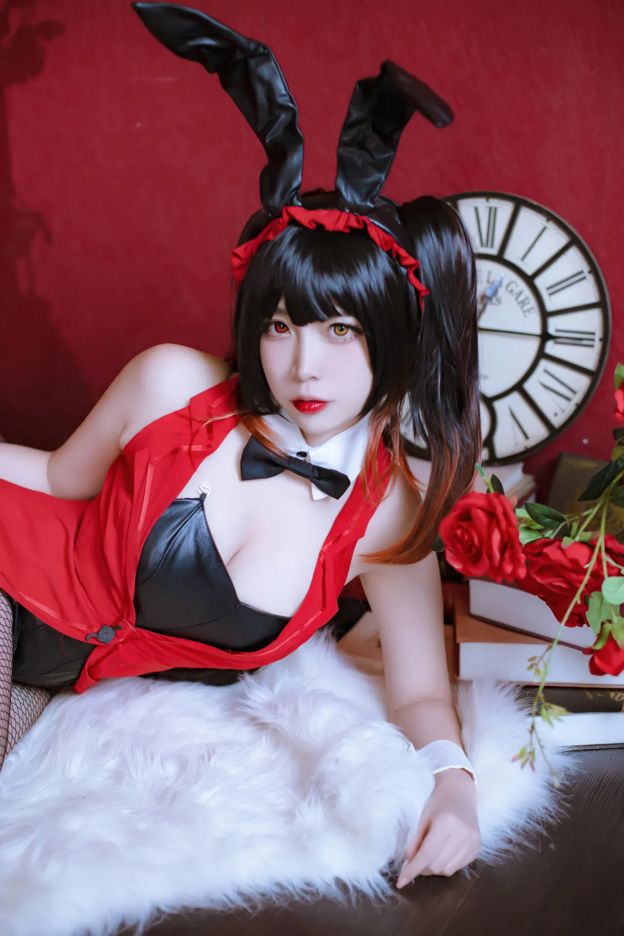 二佐Nisa - 约会大作战 时崎狂三 兔女郎-erohere20.webp