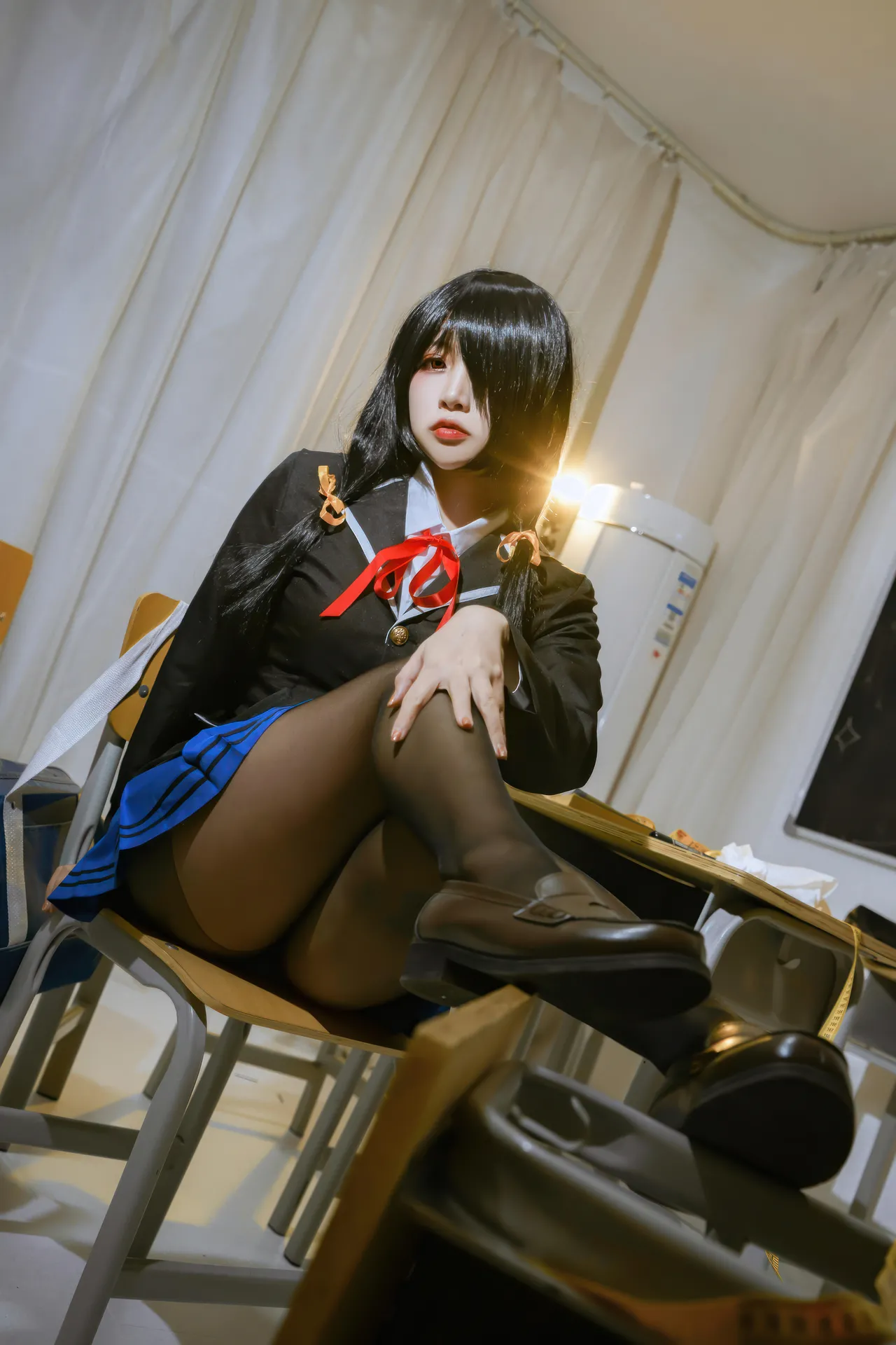 二佐Nisa - 约会大作战 时崎狂三 制服-erohere10.webp