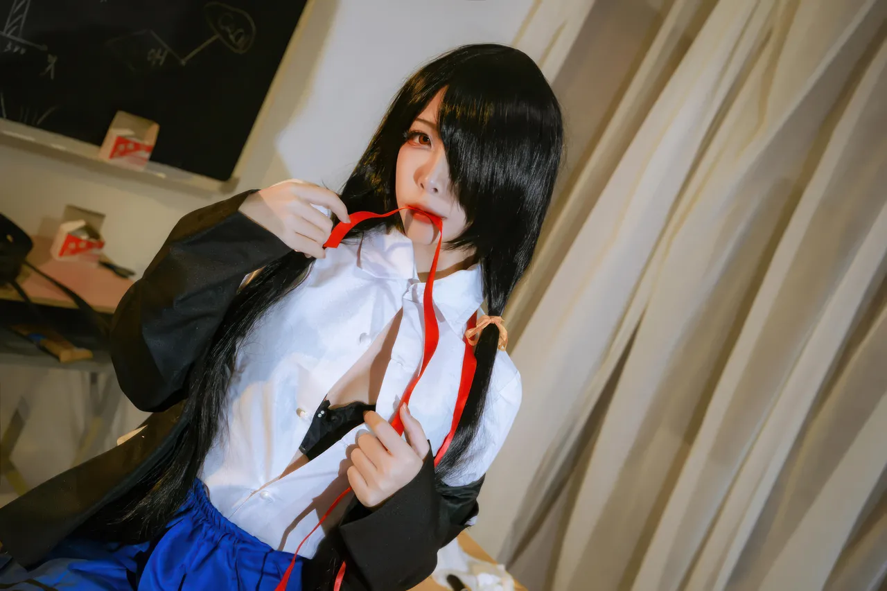 二佐Nisa - 约会大作战 时崎狂三 制服-erohere16.webp