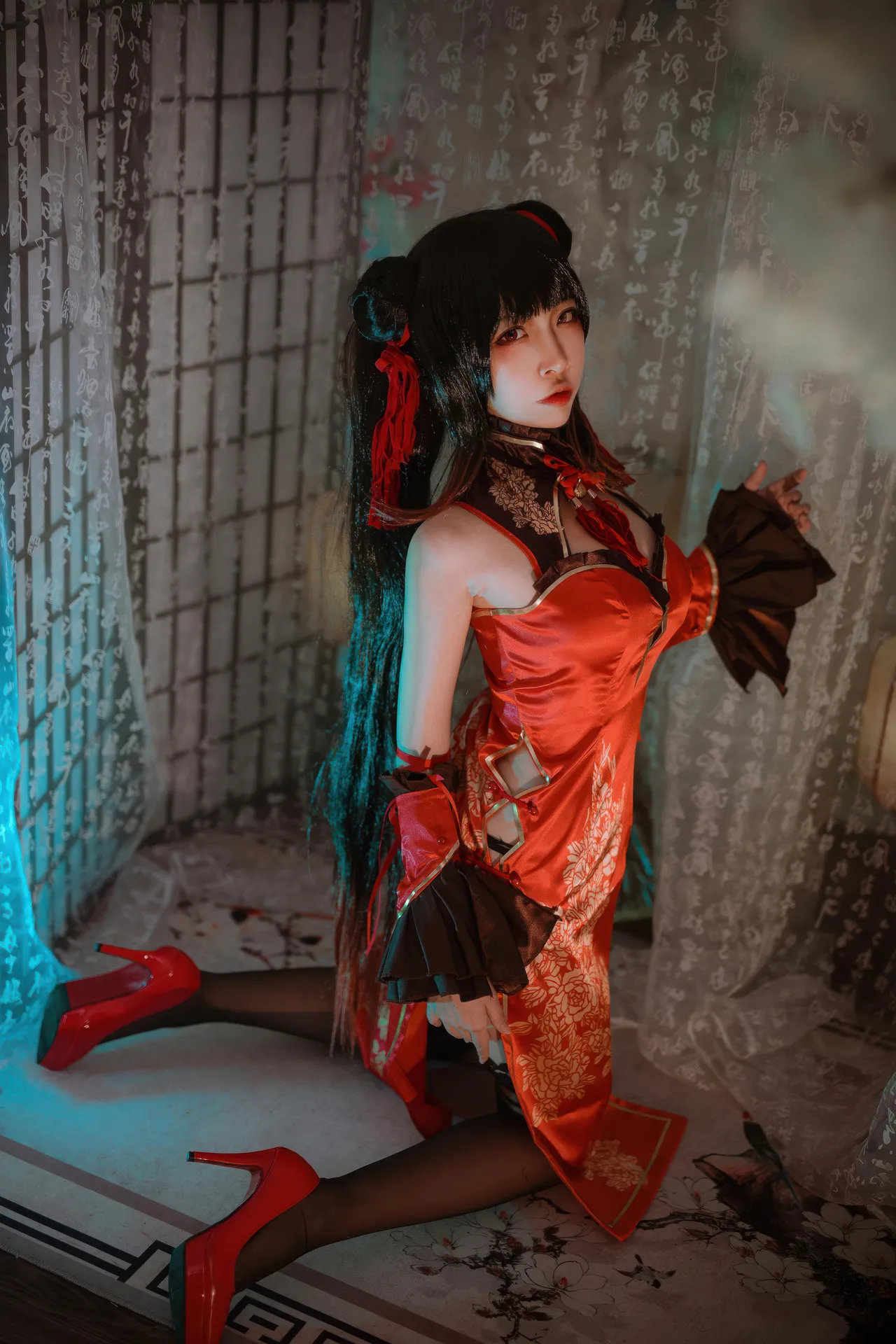 二佐Nisa - 约会大作战 时崎狂三 新春旗袍-erohere13.webp